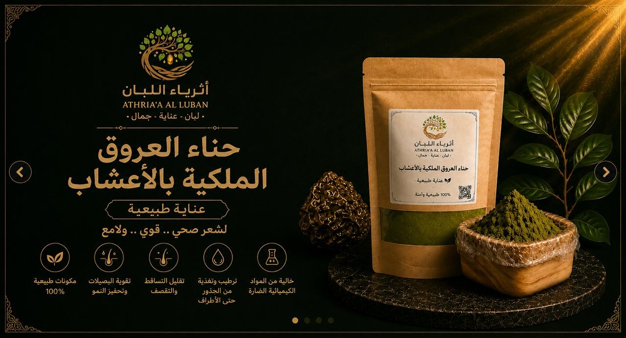  حناء العروق الملكية بالأعشاب ( 500 جرام ) 