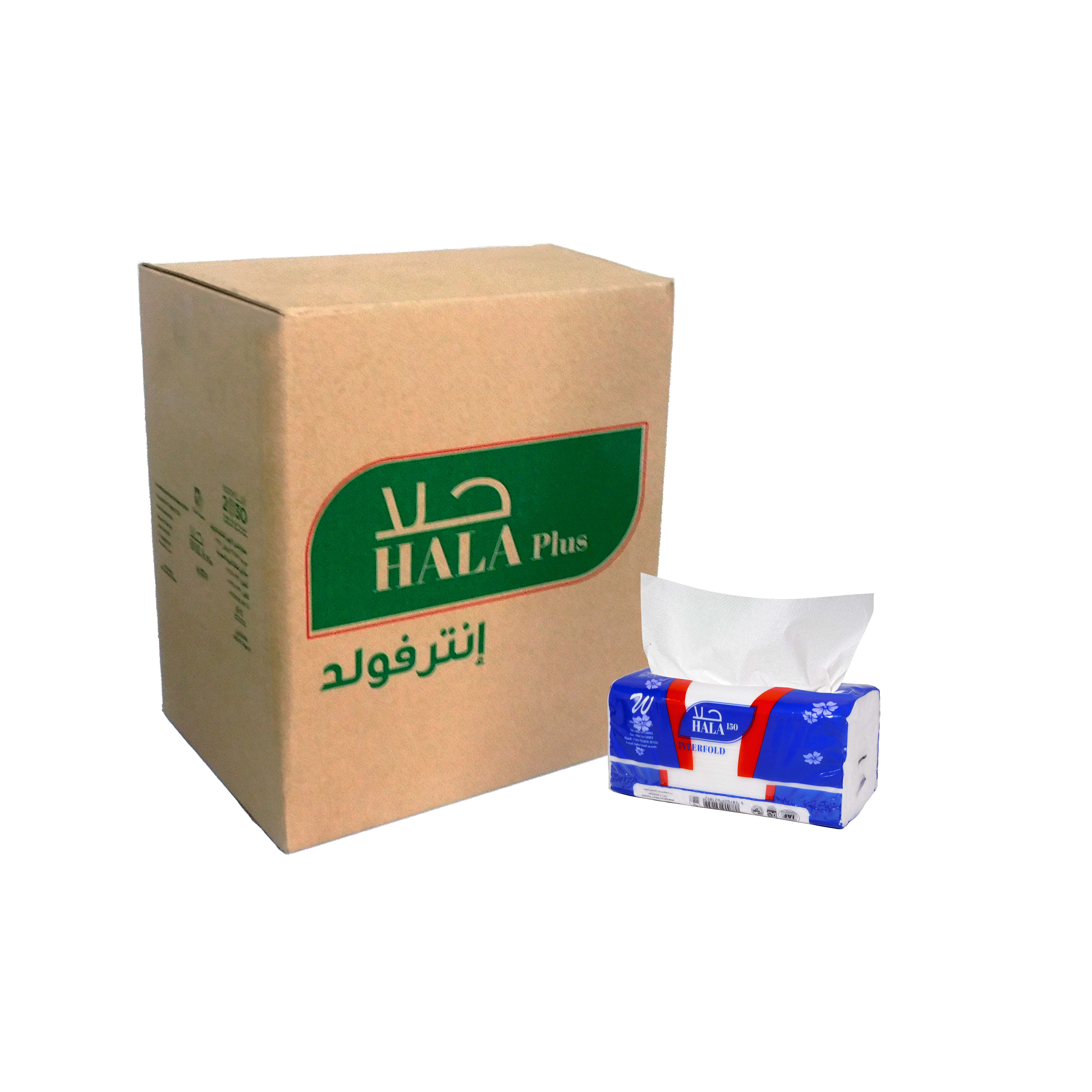 Inter Fold Hala 150 Hand Towel × 24 Packs