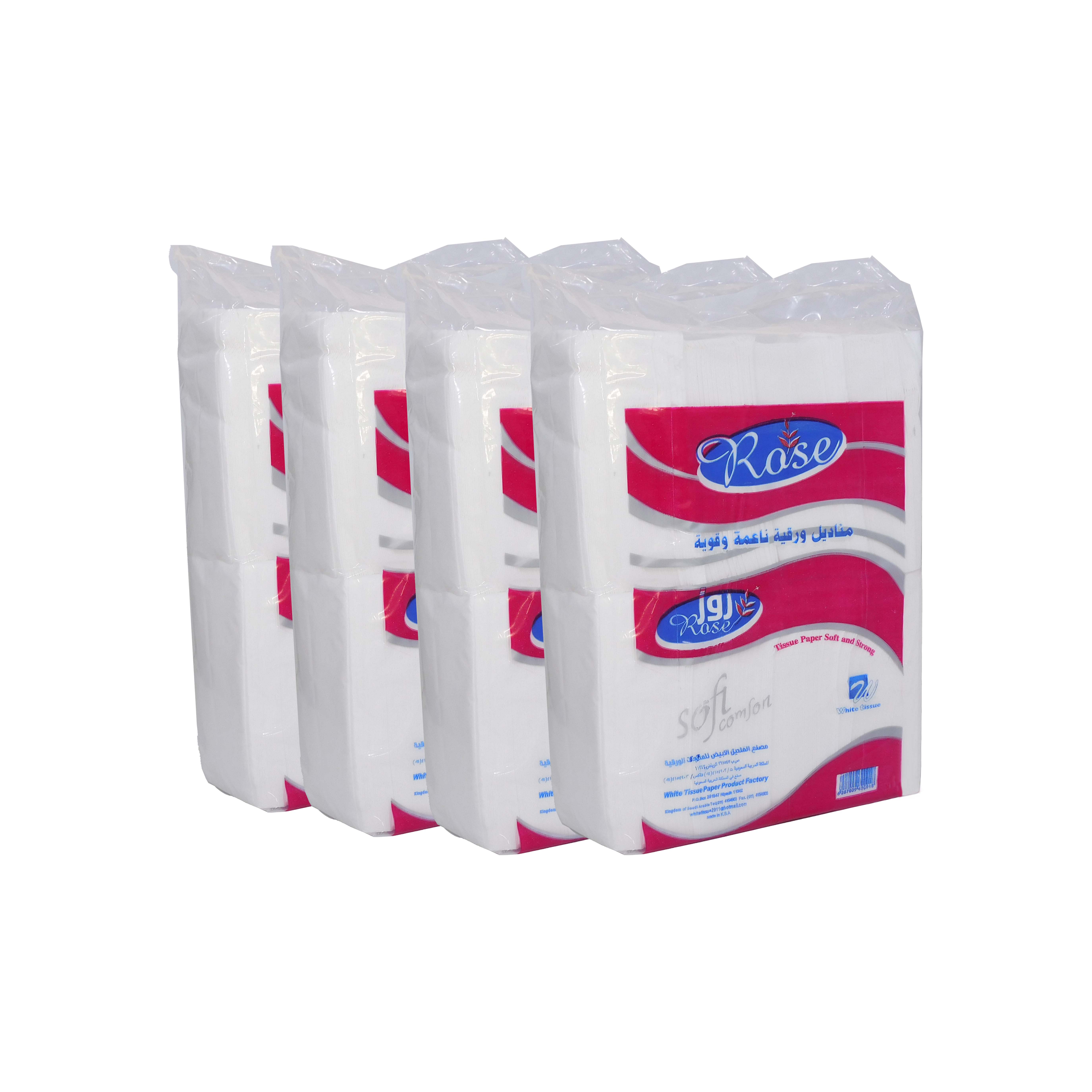 Bundle Facial Tissues Rose Falla X 5 Packs