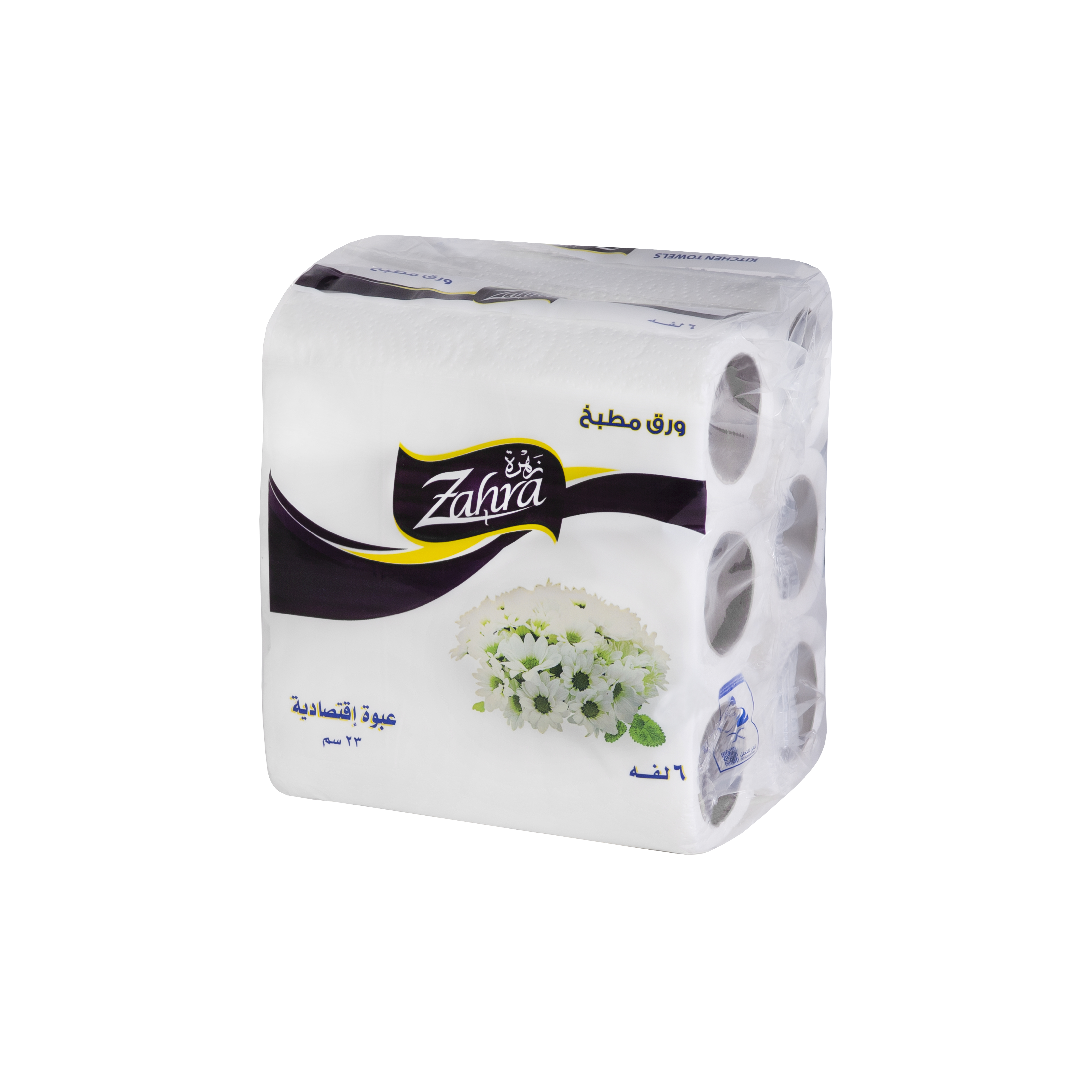 رول ورق مطبخ ٣٥ قطعة × ٦ رول