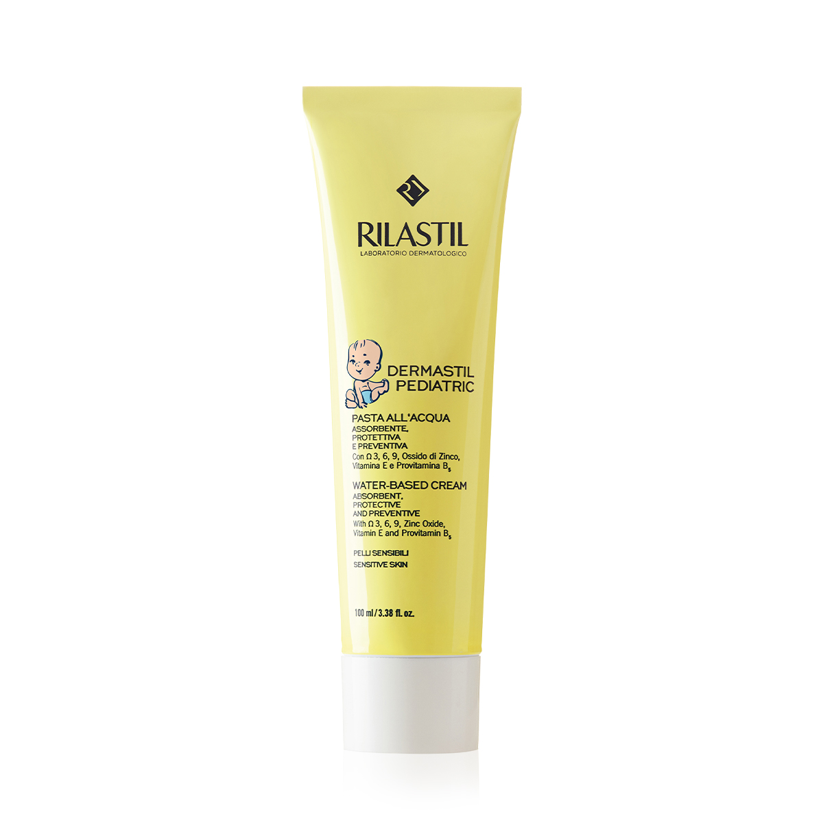  Rilastil Dermastil Pediatric Pasta All Acqua 100ML 