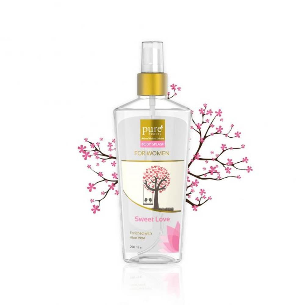  PURE BEAUTY WOMEN BODY SPRAY SWEET LOVE 250ML(1887) 