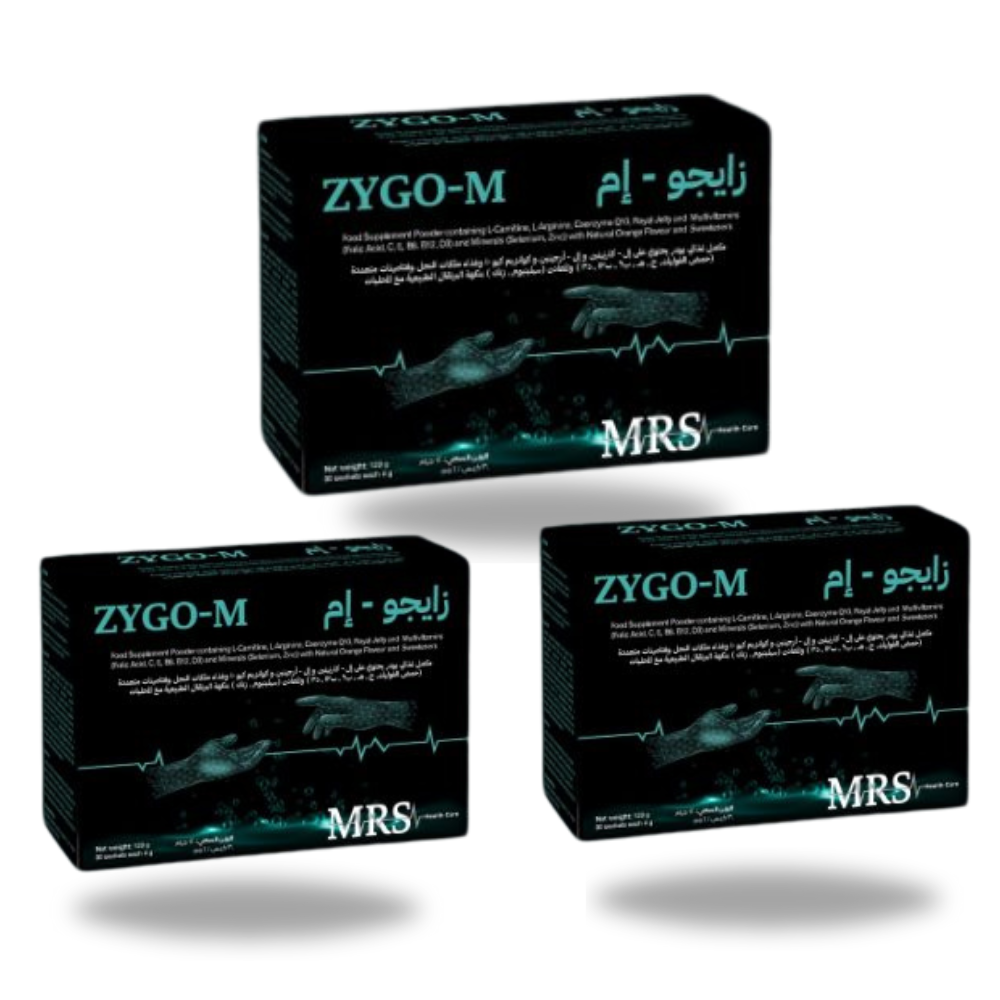  Zygo-M Fertility Enhancement Supplement 3-Month Treatment (3 Boxes) 