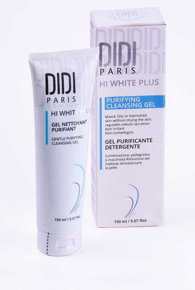  جل تنظيف دُهني مكثف HI WHITE من دي دي باريس بحجم 150 مل 