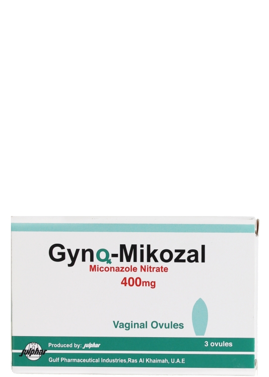  GYNO MIKOZAL 400mg 3ovules 