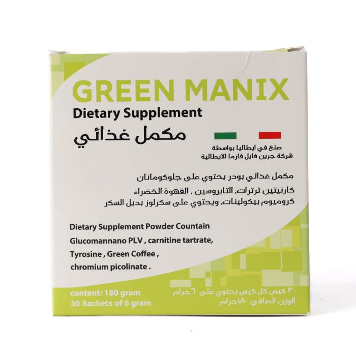  Green Manix, Dietary Supplement - 30 Sachets 