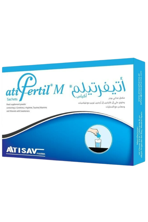  ATIFERTIL M for Male Infertility - 30 Sachets 