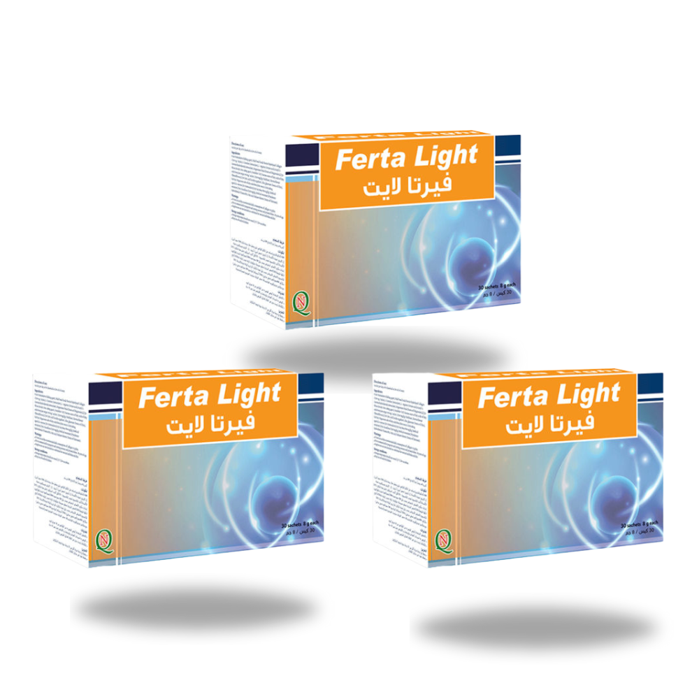  Ferta Light Fertility Boost 3-Month Treatment (3 Boxes) 