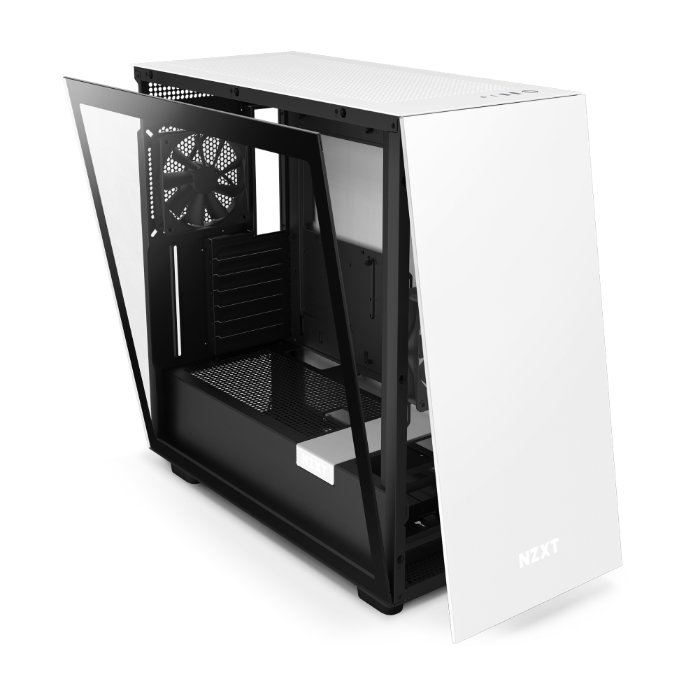 صندوق أبيض/أسود NZXT H7 - CM-H71BG-01 - ATX Mid Tower PC Gaming Case