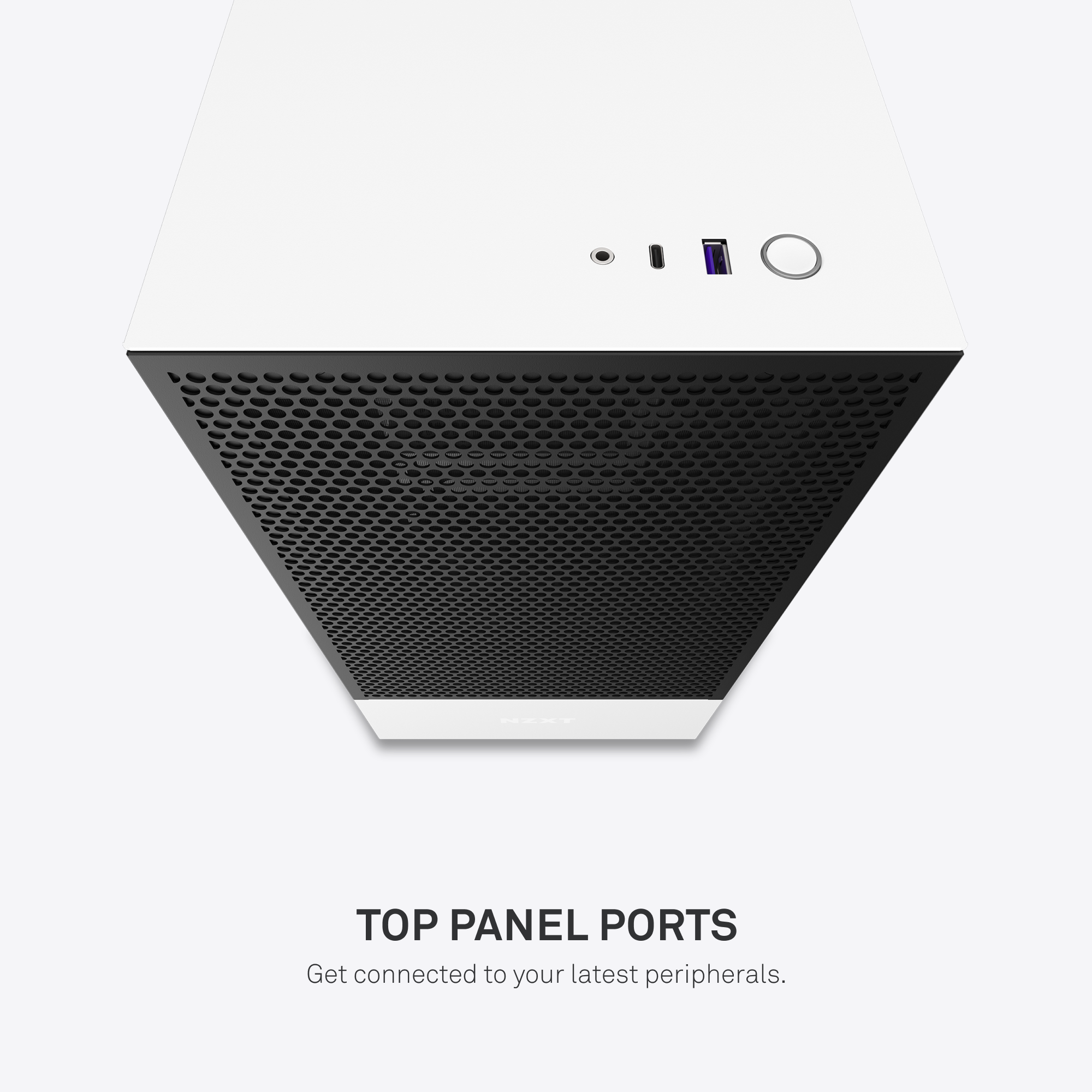 صندوق NZXT H510 Flow - CA-H52FW-01 - Compact ATX Mid-Tower PC Gaming Case