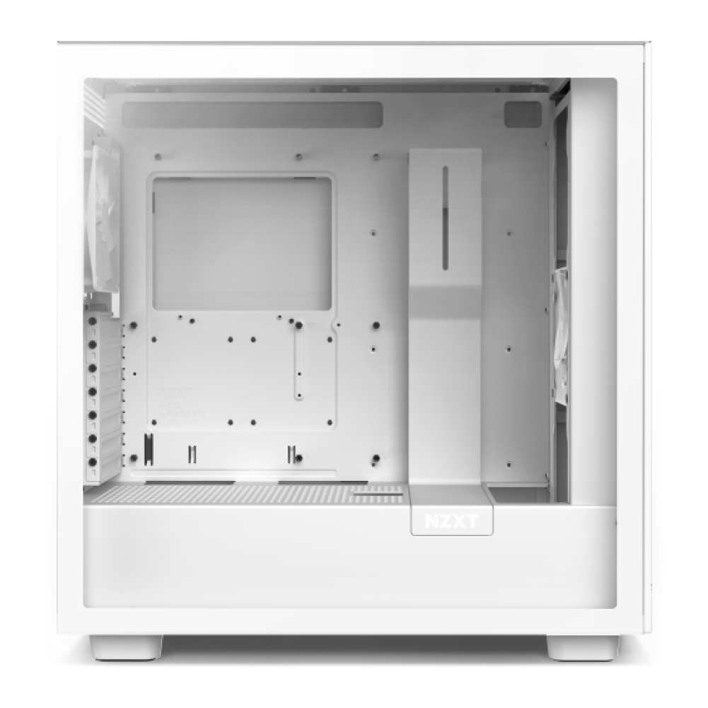 صندوق أبيض NZXT H7 Flow - CM-H71FW-01 - ATX Mid Tower PC Gaming Case -