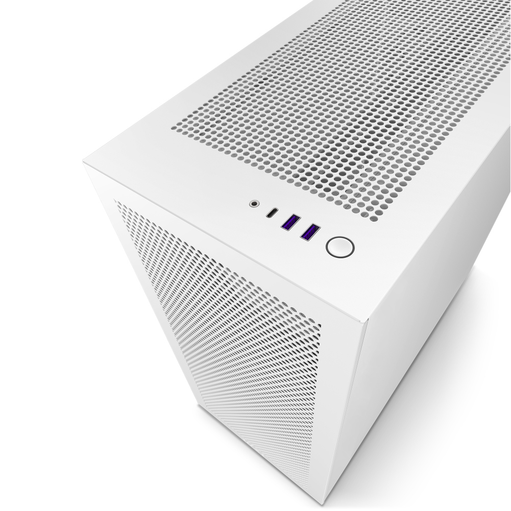 صندوق أبيض / أسود NZXT H7 Flow - CM-H71FG-01 - ATX Mid Tower PC Gaming Case