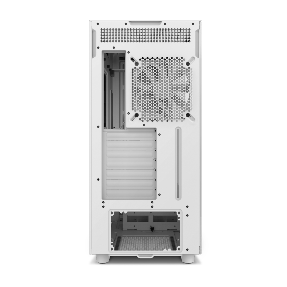 صندوق أبيض NZXT H7 - CM-H71BW-01 - ATX Mid Tower PC Gaming Case