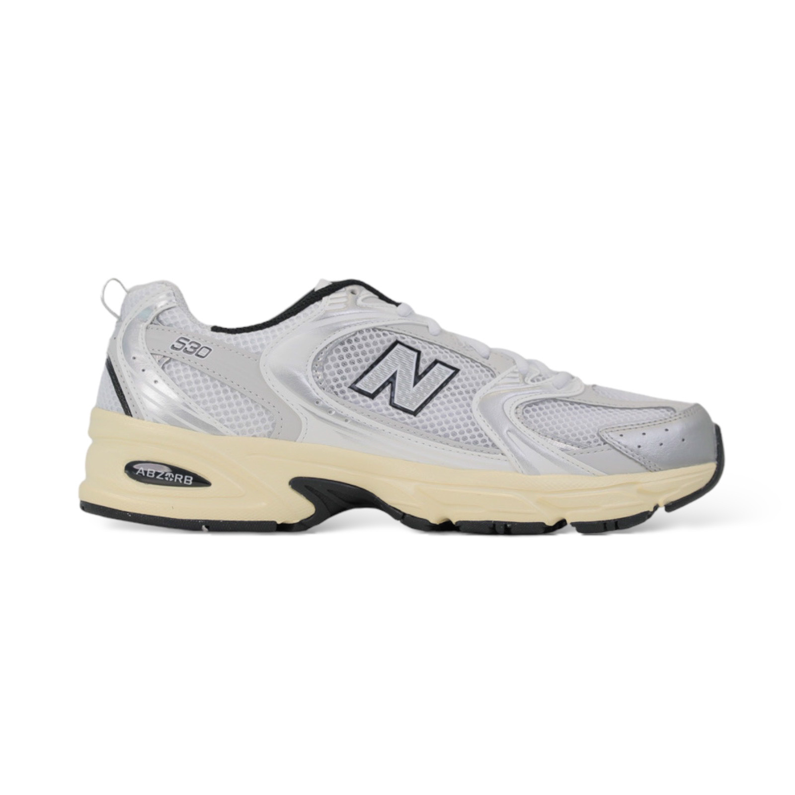 New Balance 530 - Silver and black