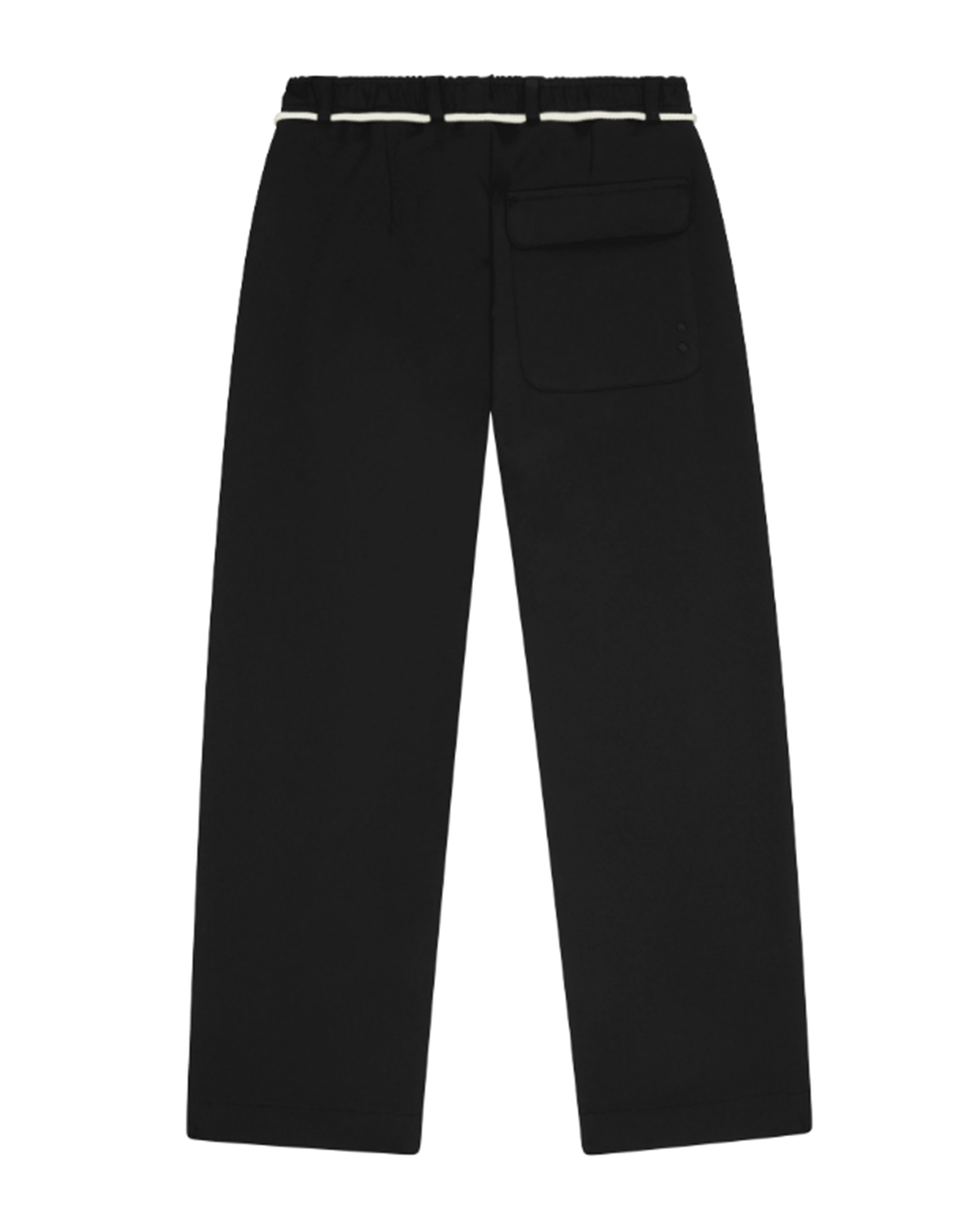 About blank - cropped trousers black