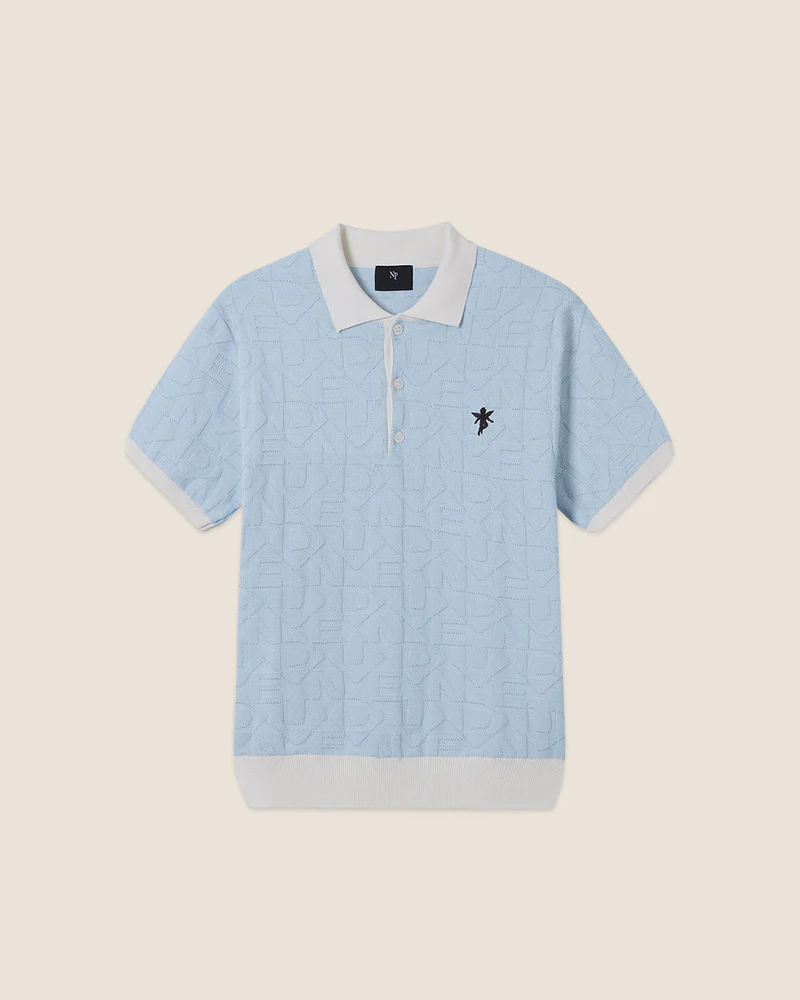 NP - Chess Knitted Polo
