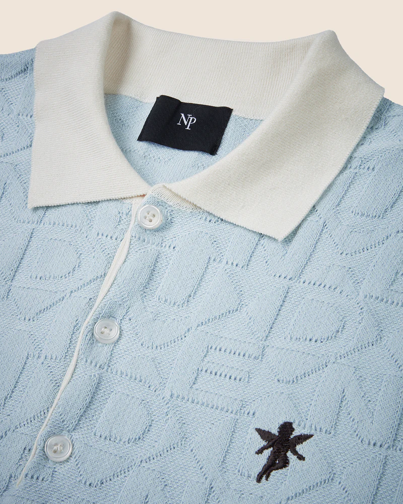 NP - Chess Knitted Polo