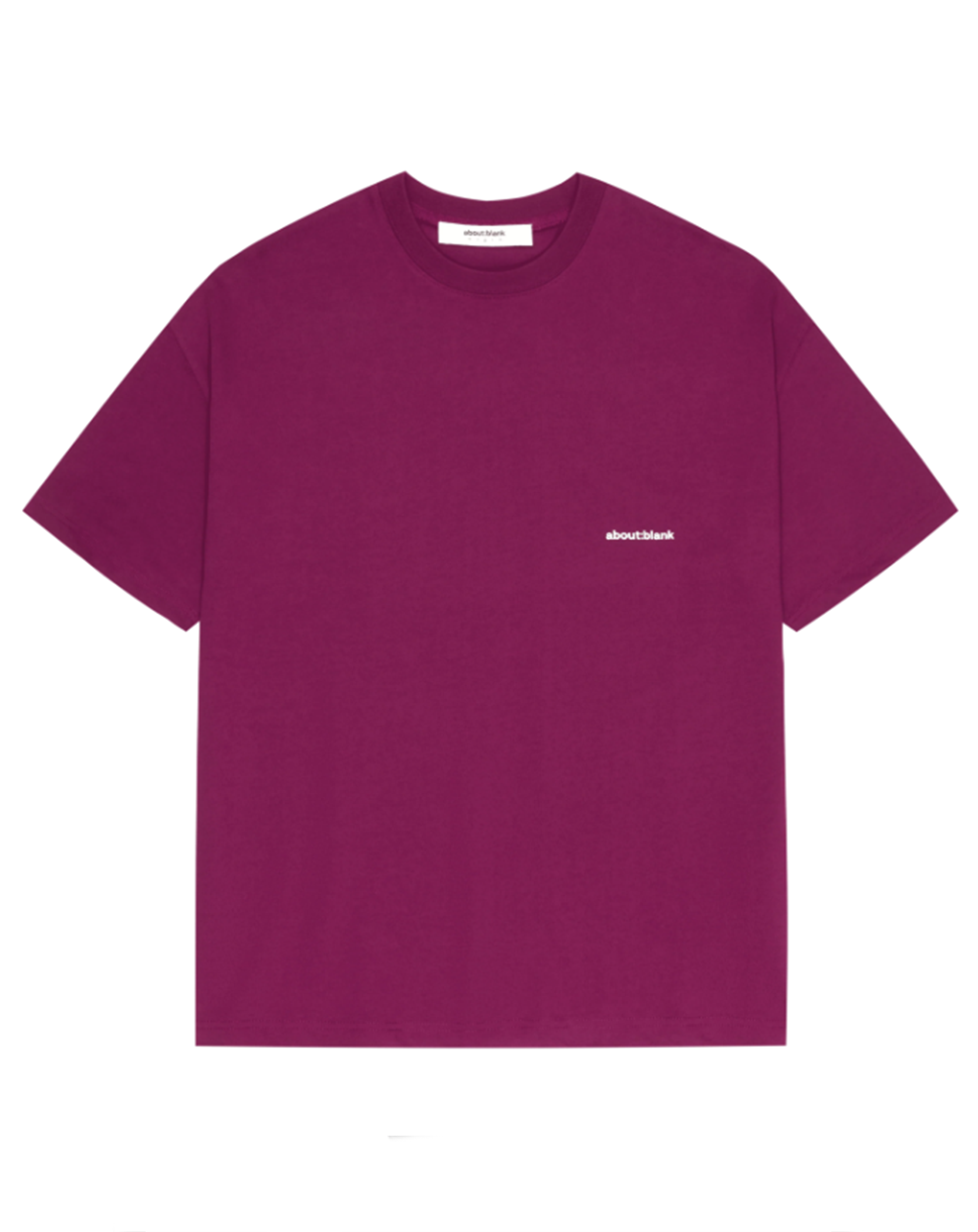 About blank - box t-shirt potion purple