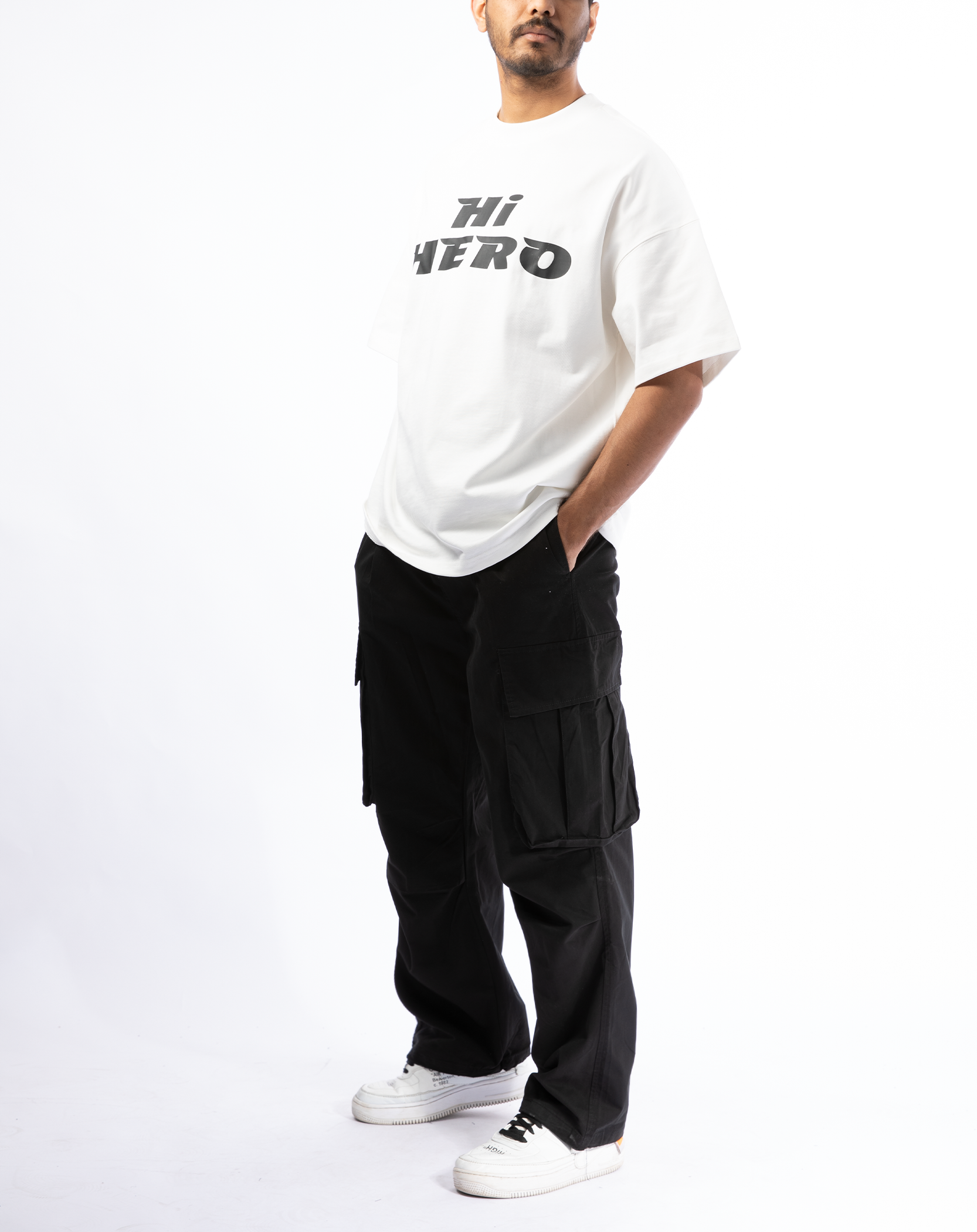 ANEW - Oversized White t-shirt