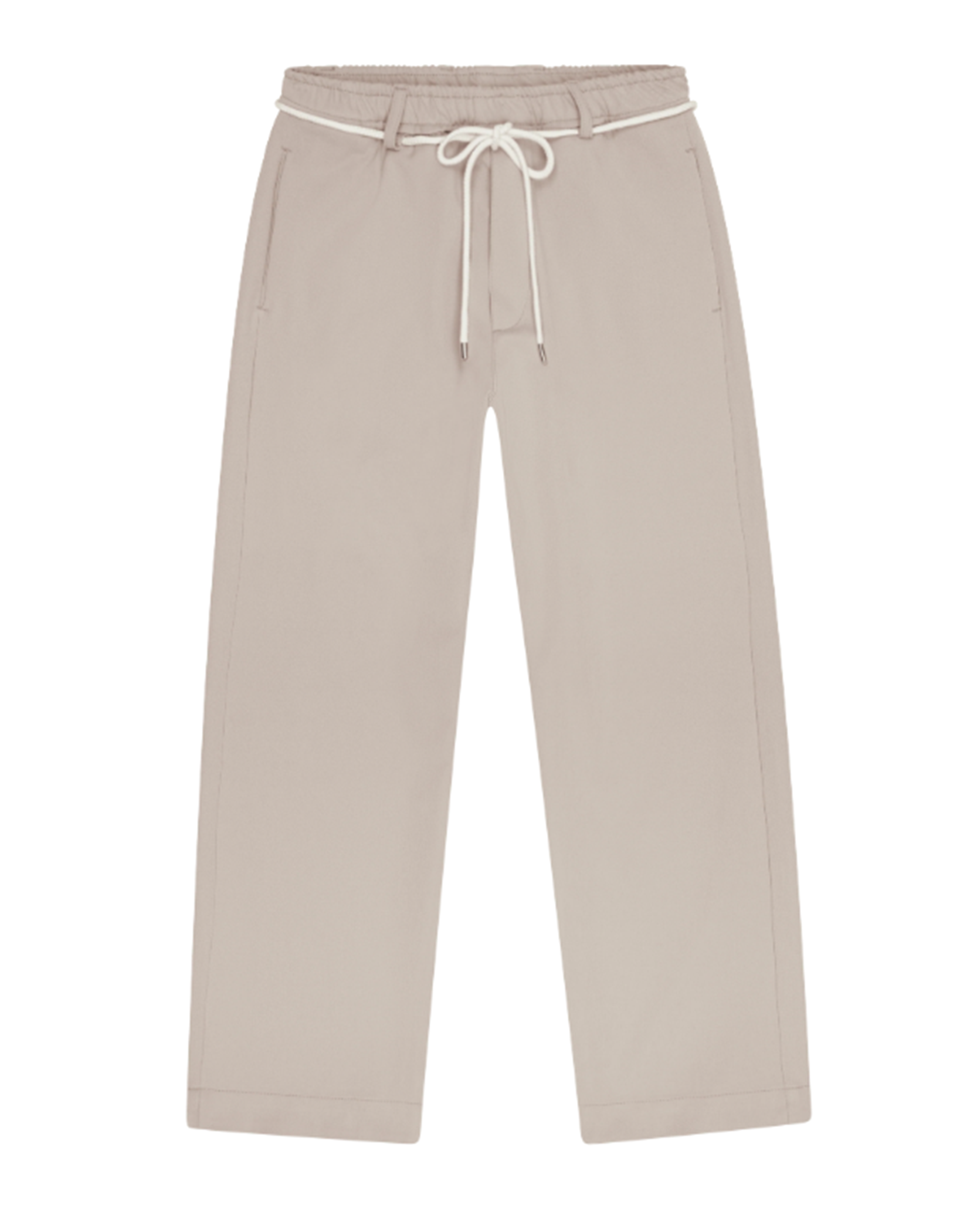 About blank - cropped trousers dark sand