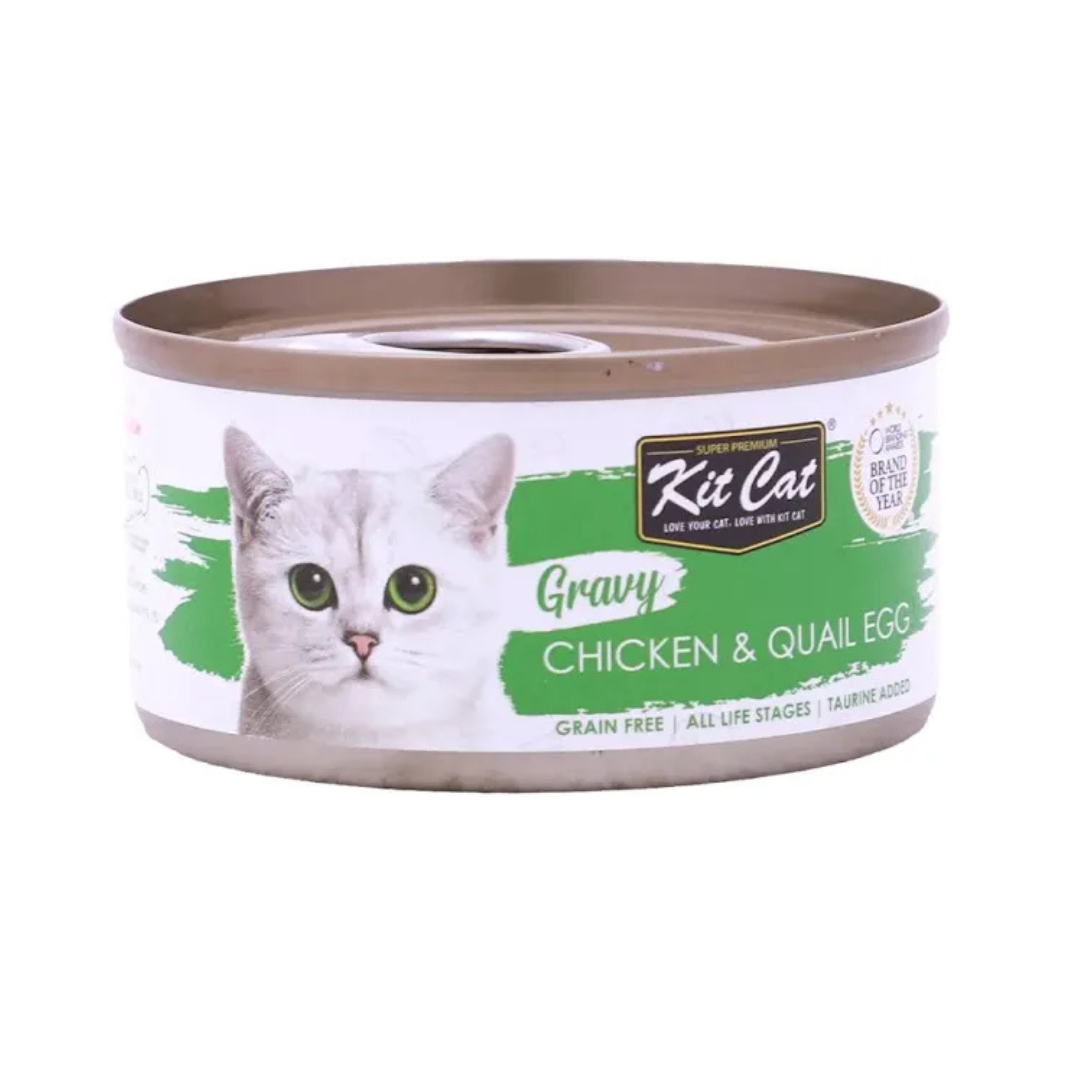 كت كات جرايفي معلبات دجاج وبيض السمان- 70g