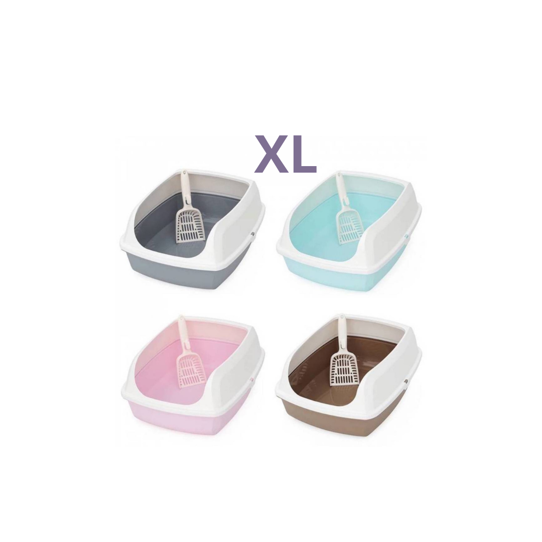 ليتر بوكس قطط - XL بعدة الوان + مجرفة