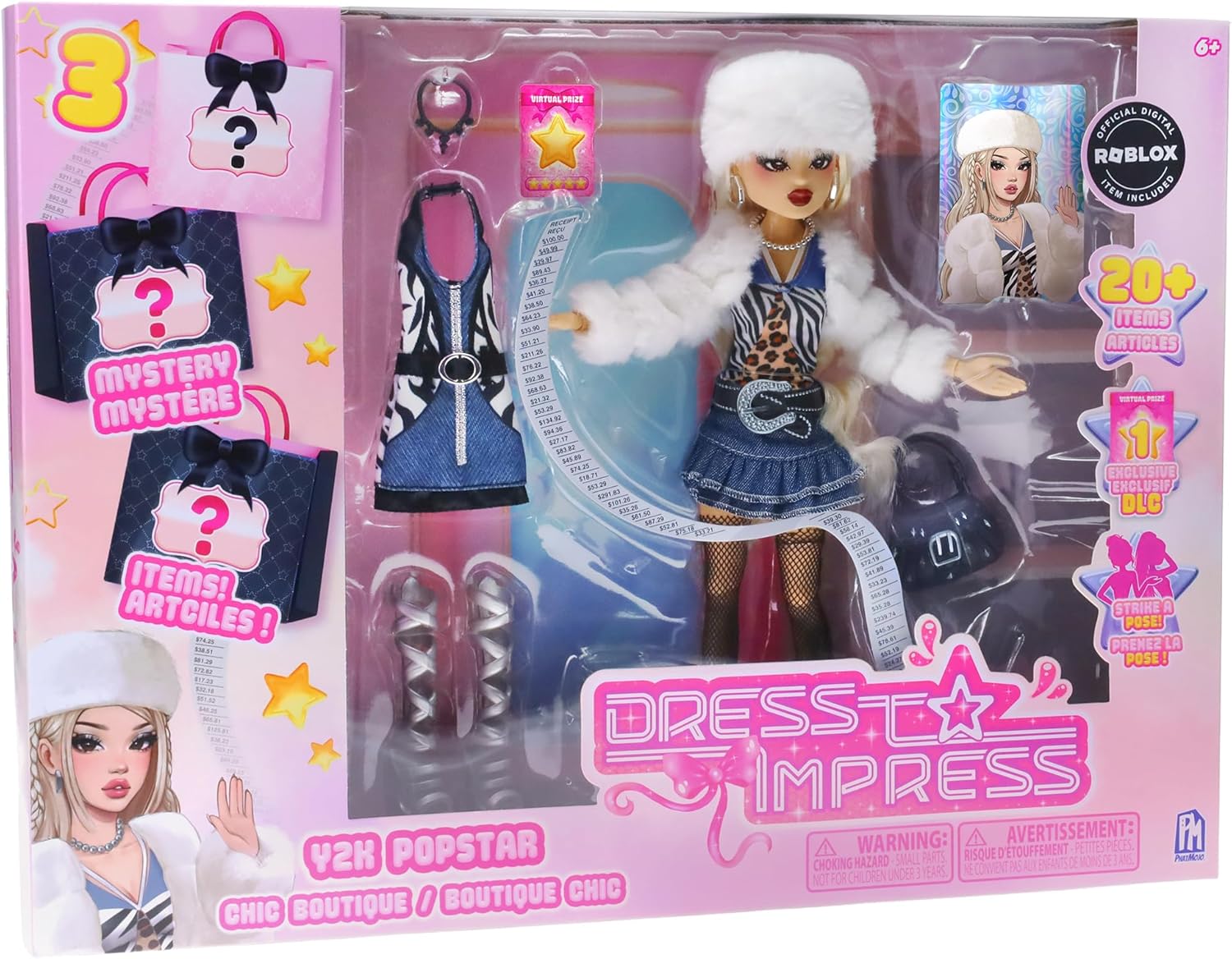 Dress TO Impress - Deluxe 3N1 Fashion Doll PLAYSET