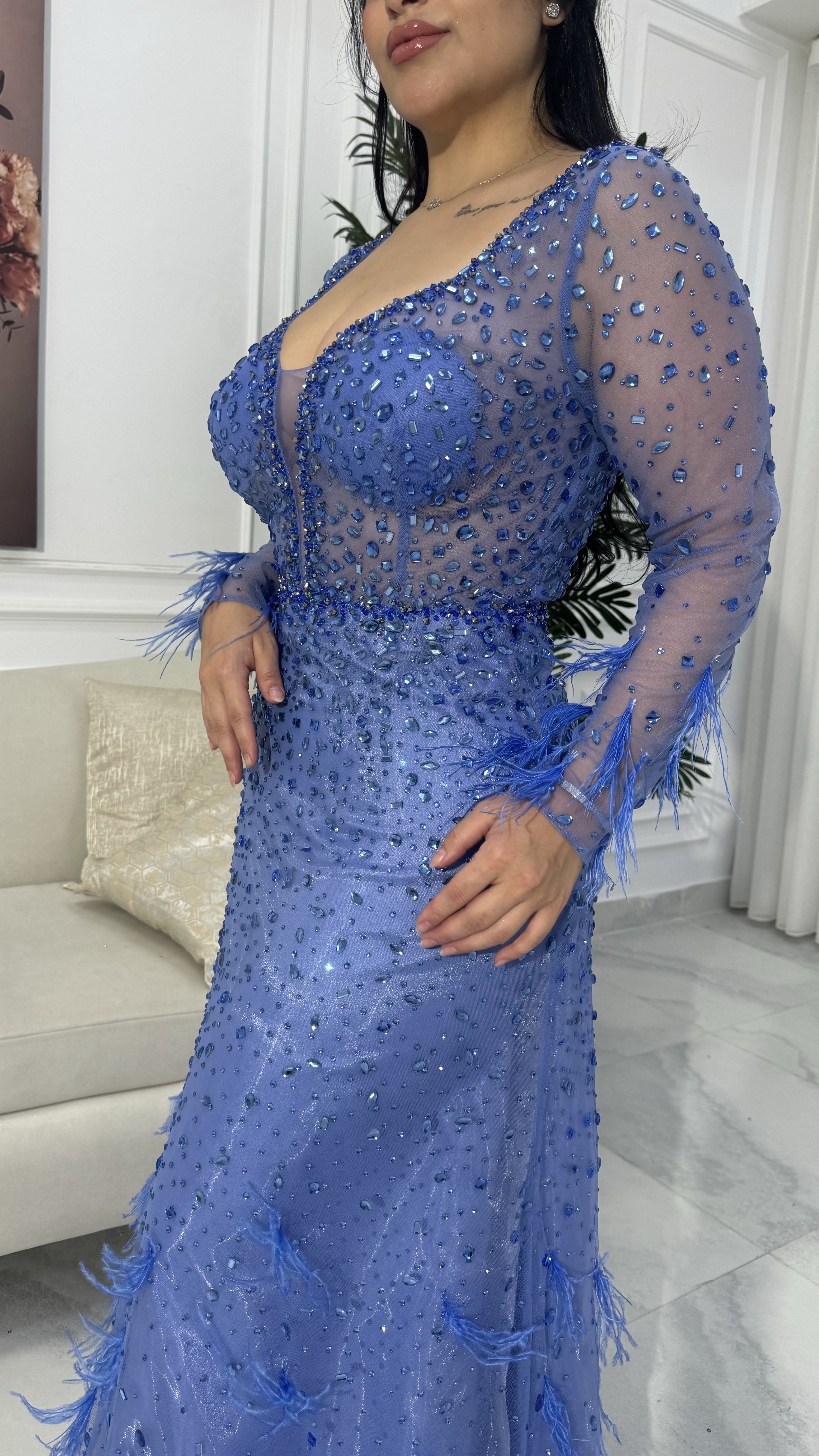  فستان سهره راقي 1711 