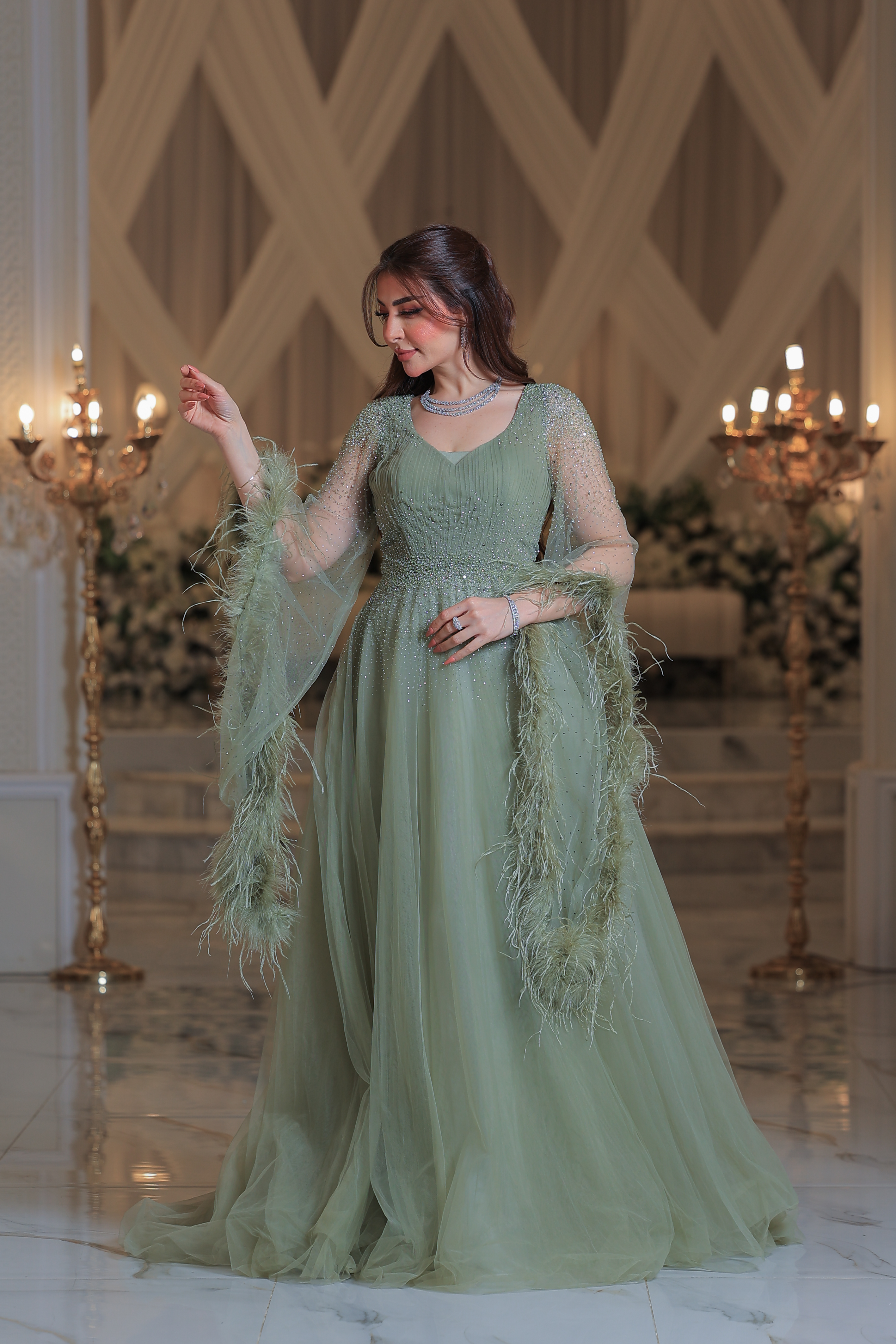  فستان سهره راقي 1801 