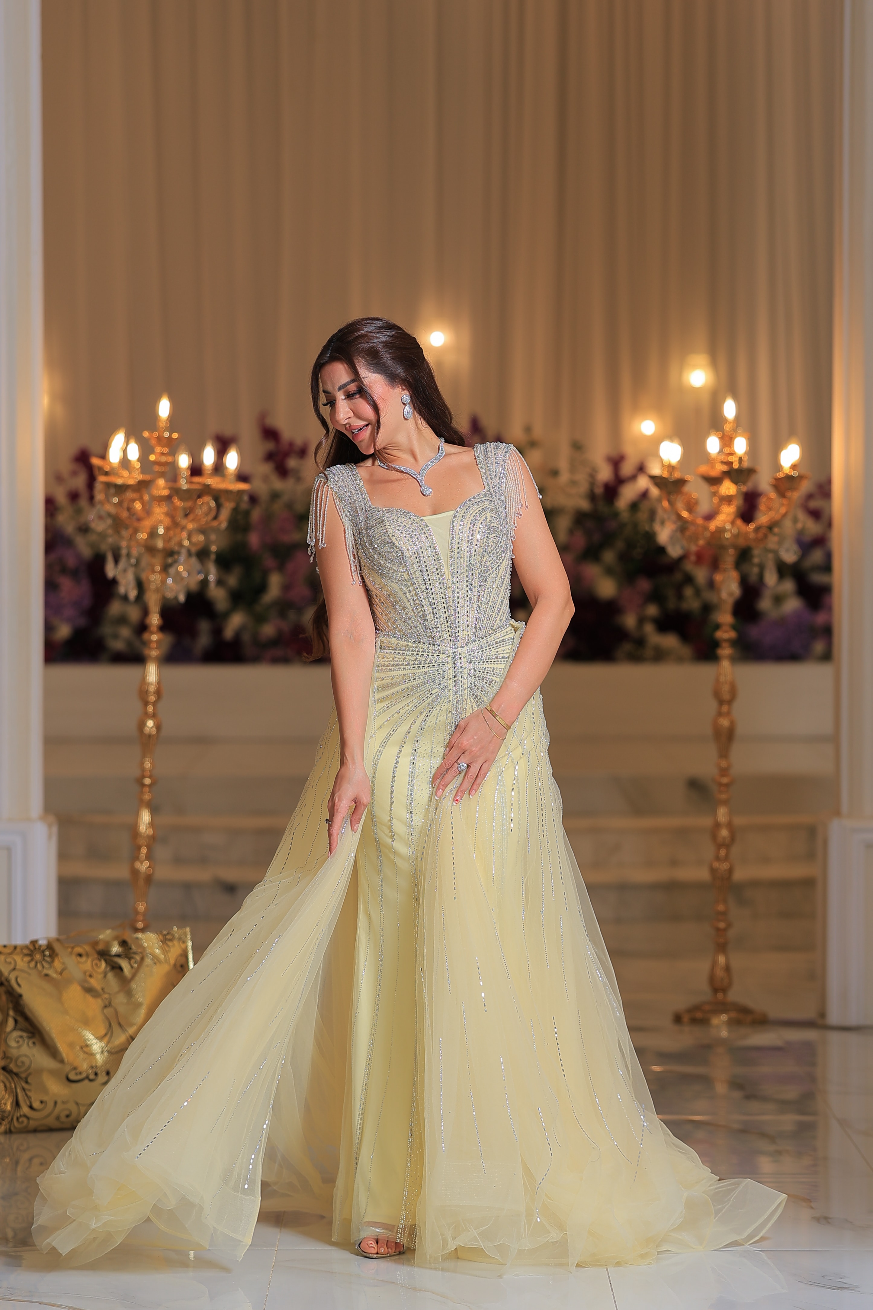  فستان سهره راقي ARG092 