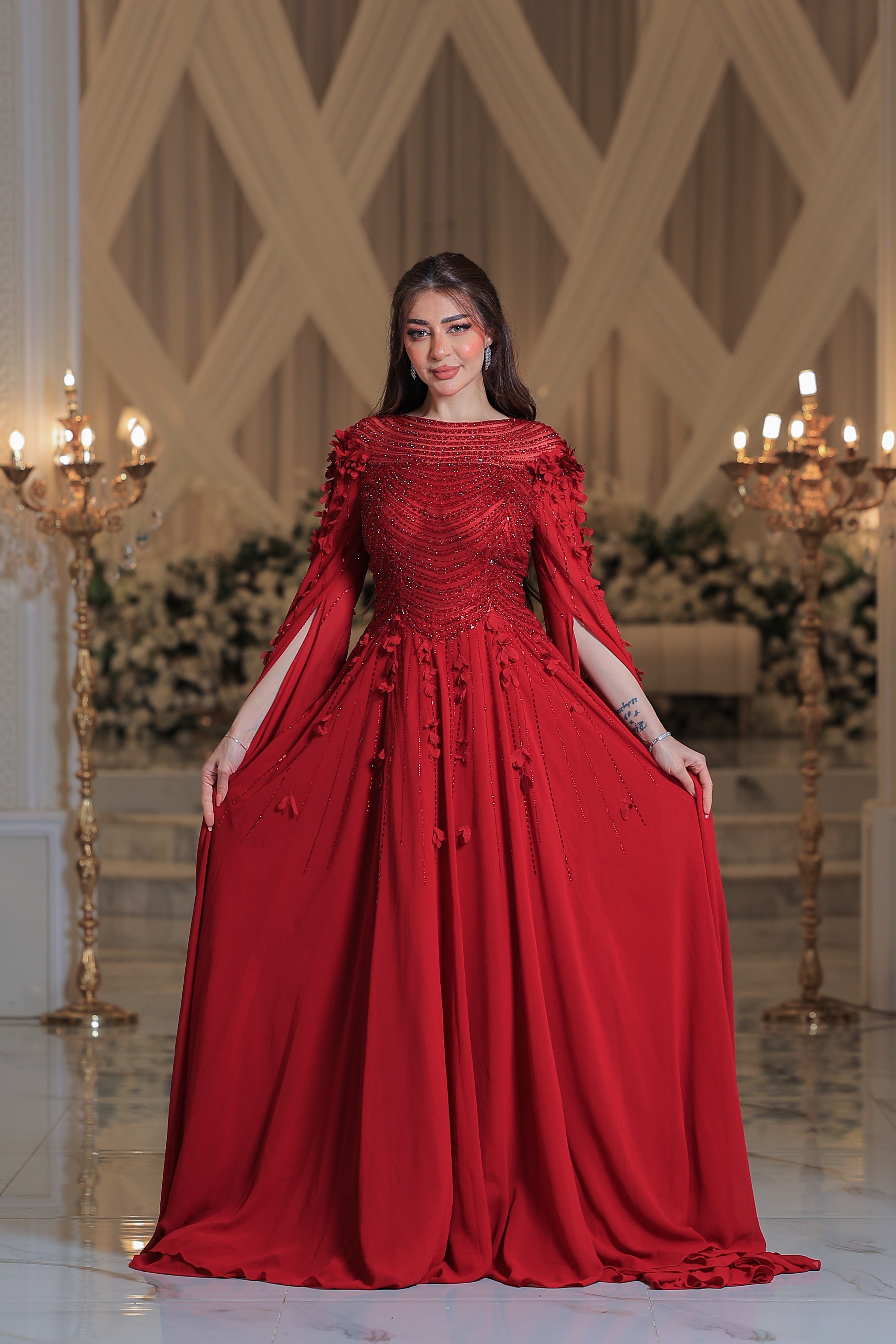  فستان سهره راقي 1811 