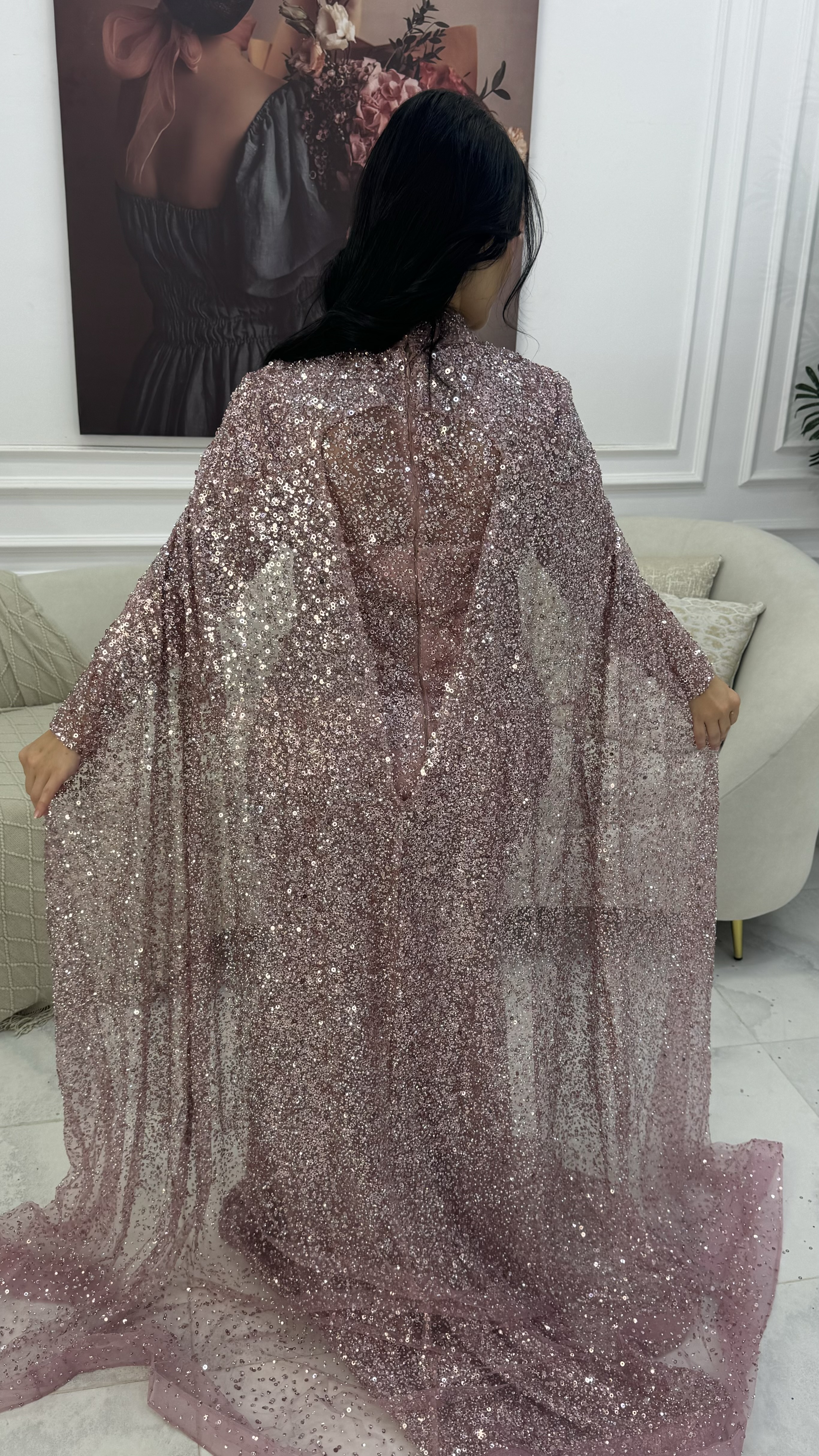   فستان سهره راقي فخم ARG0035 