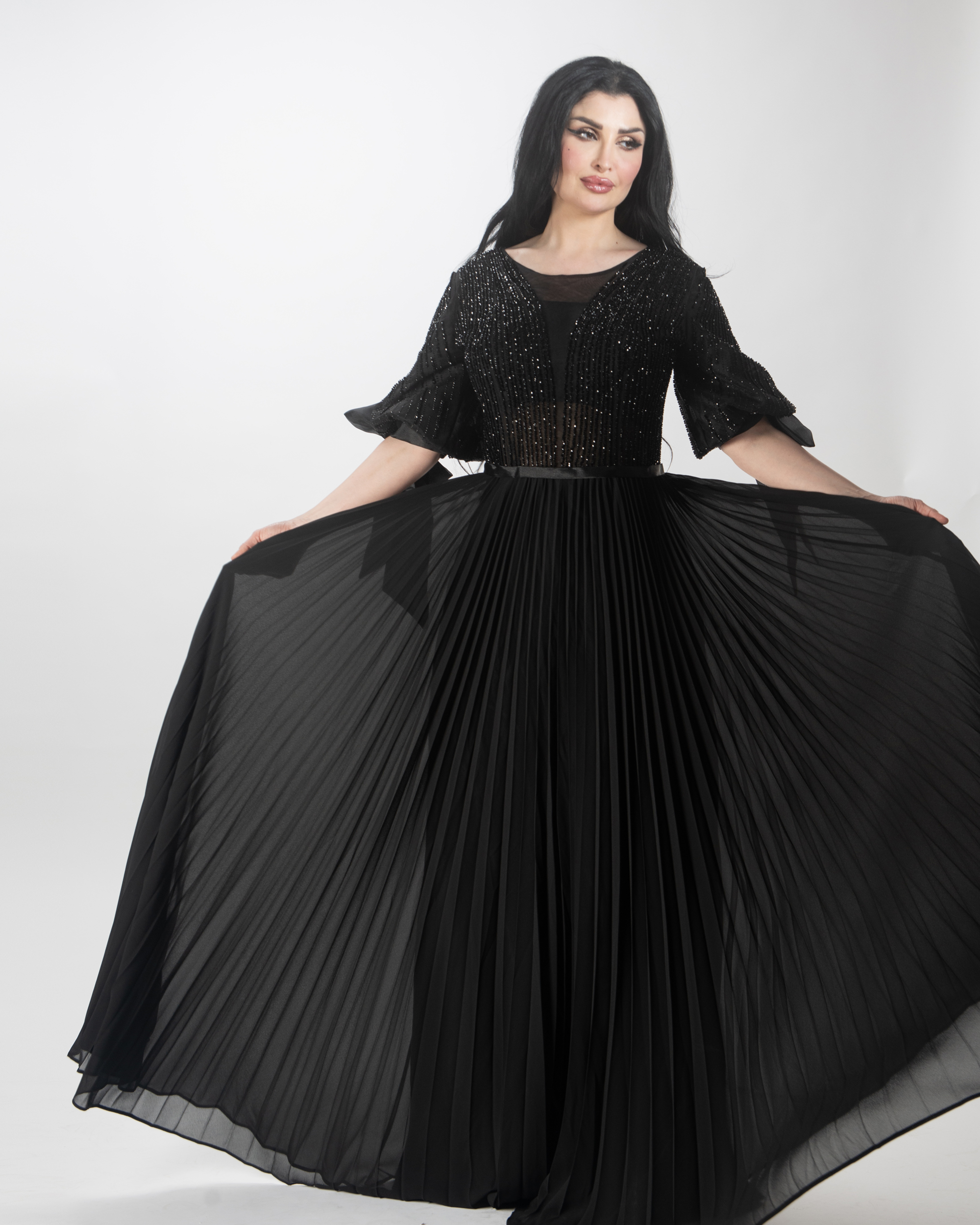 فستان راقي A001 
