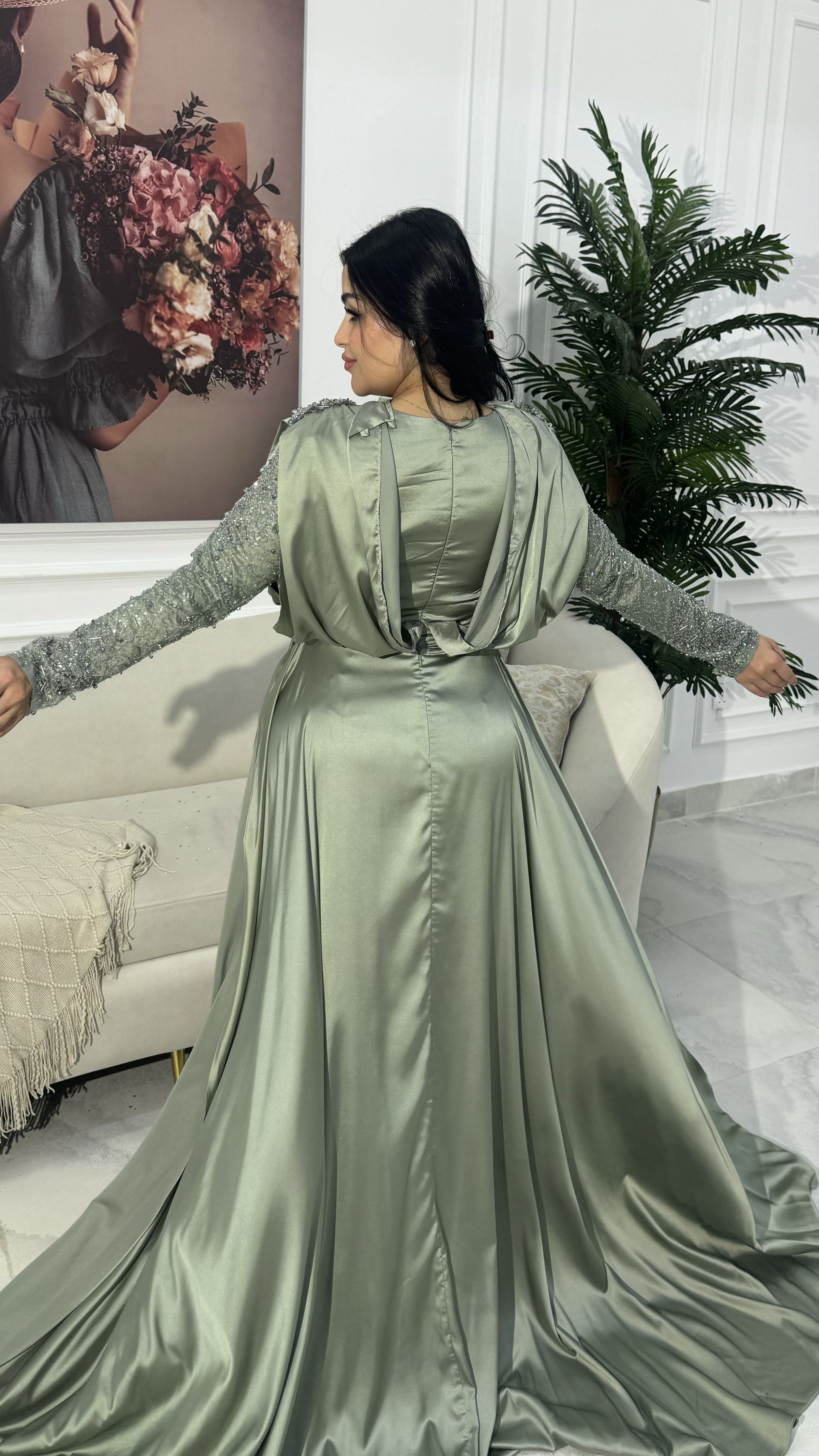  فستان سهره موديل تركي 1423 