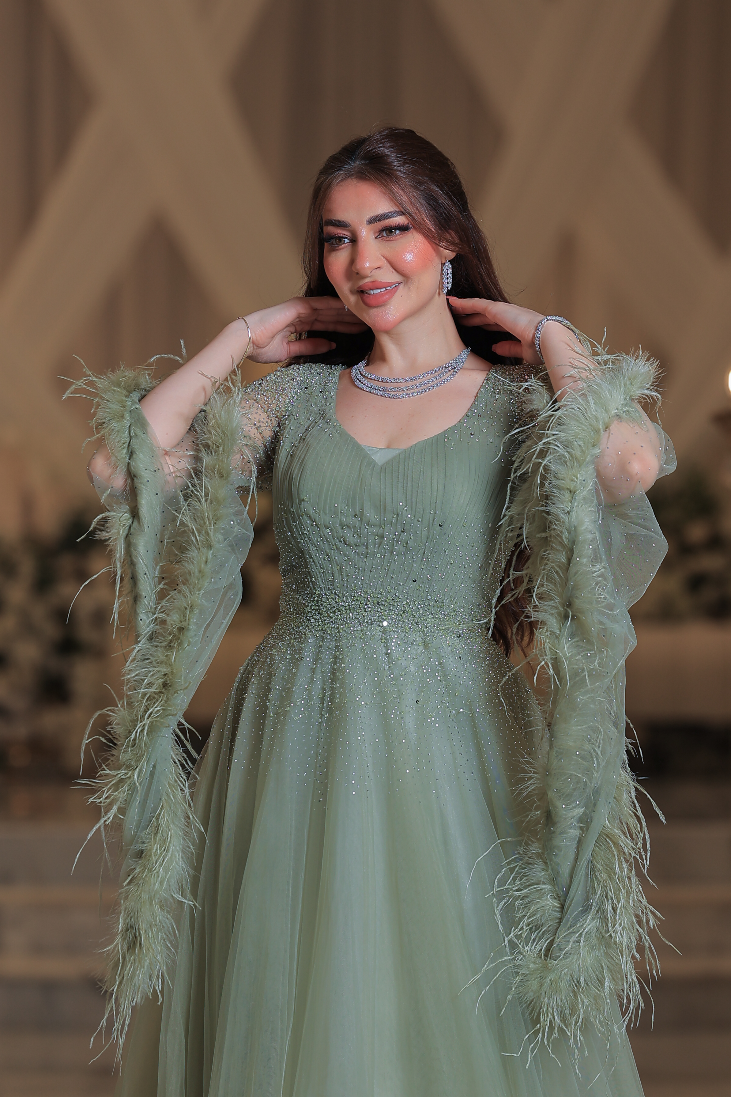  فستان سهره راقي 1801 