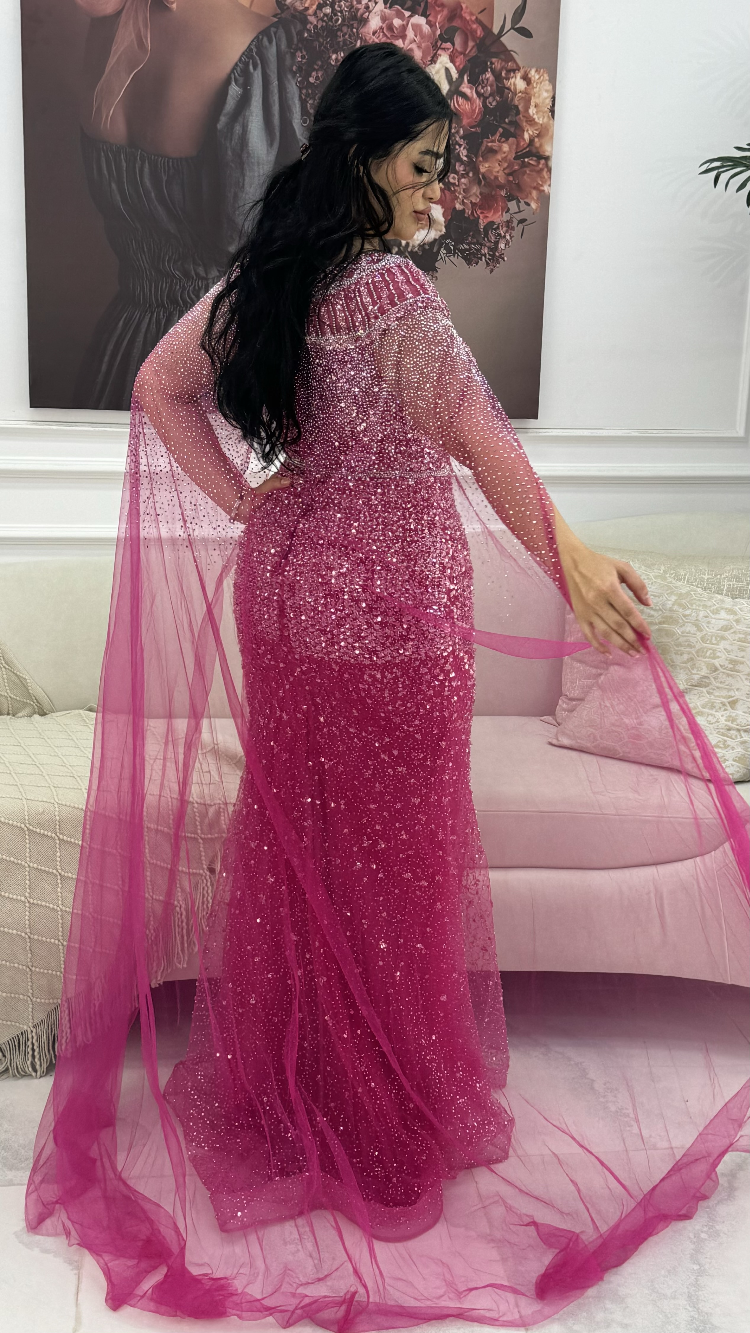  فستان سهره راقي ARG0021 