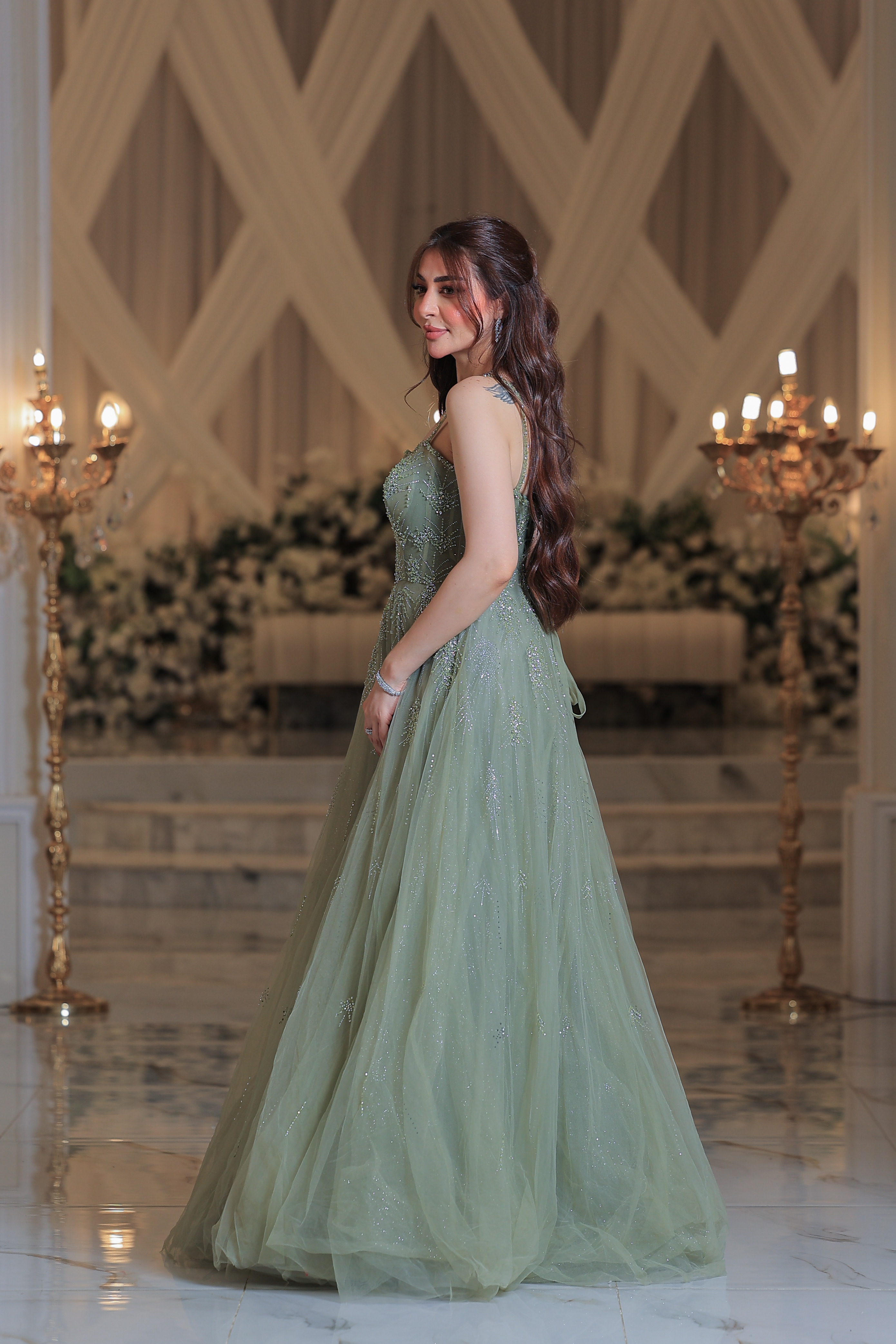  فستان سهره راقي ARG51 