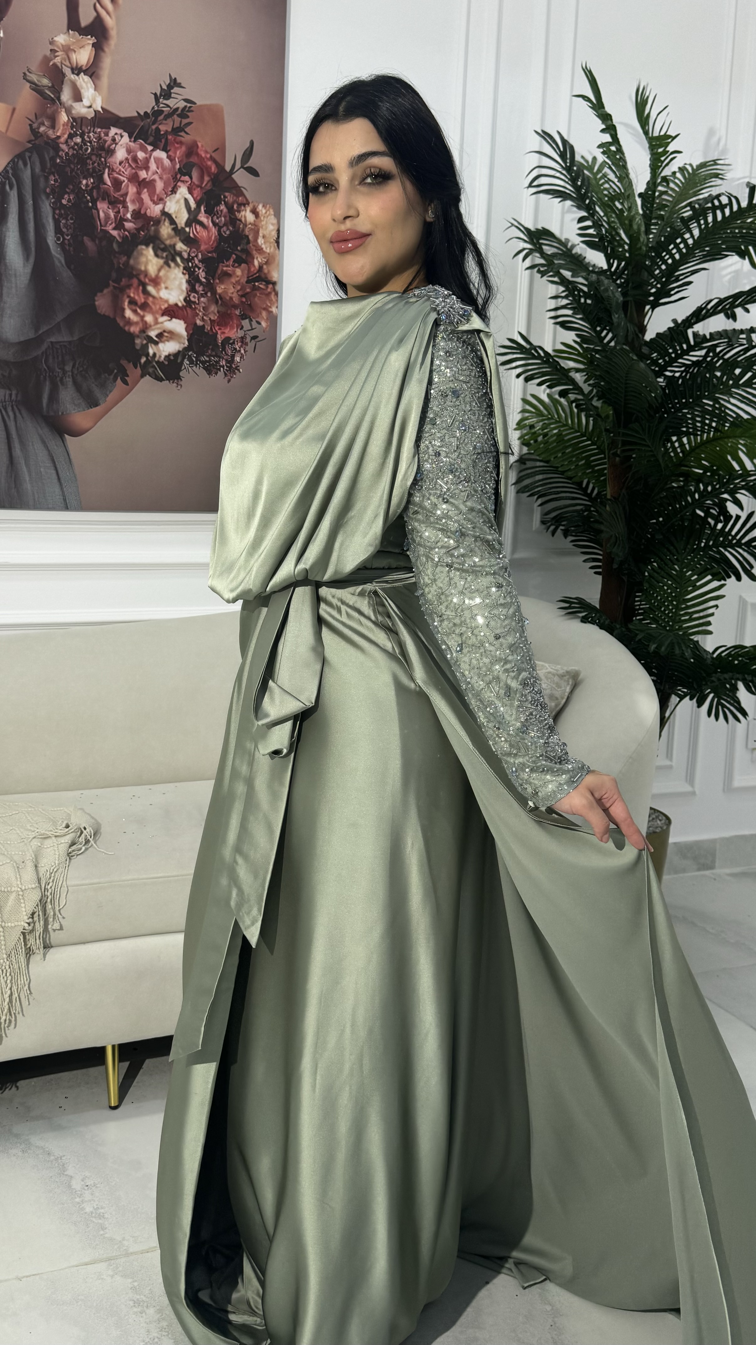  فستان سهره موديل تركي 1423 