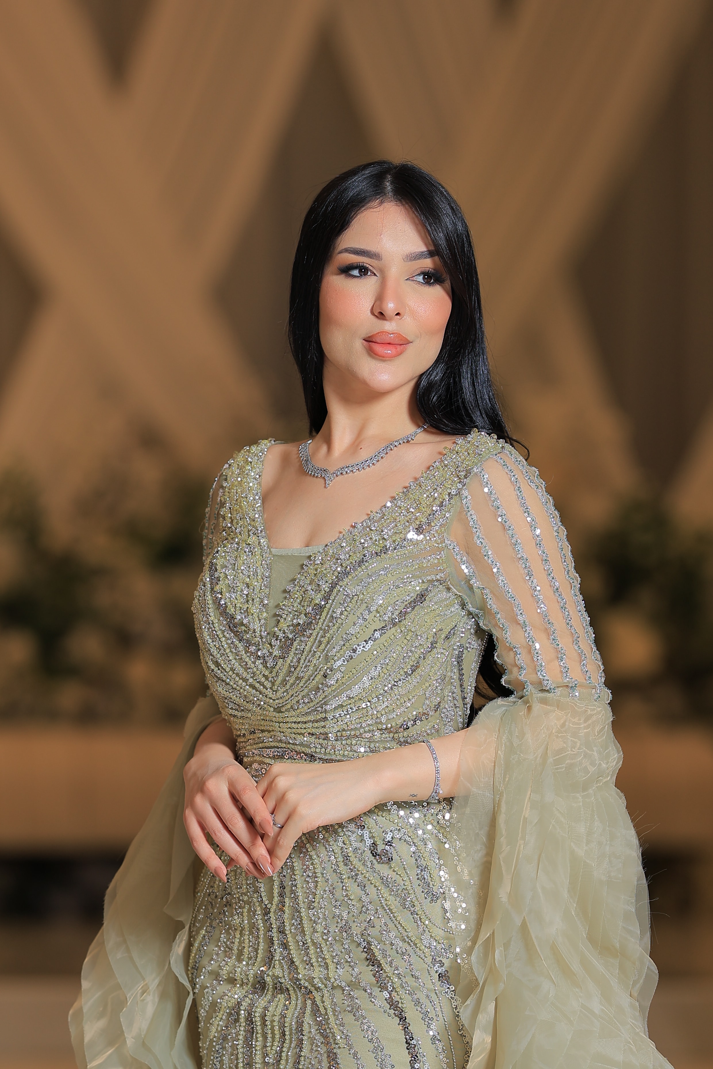  فستان سهره راقي ARG077 