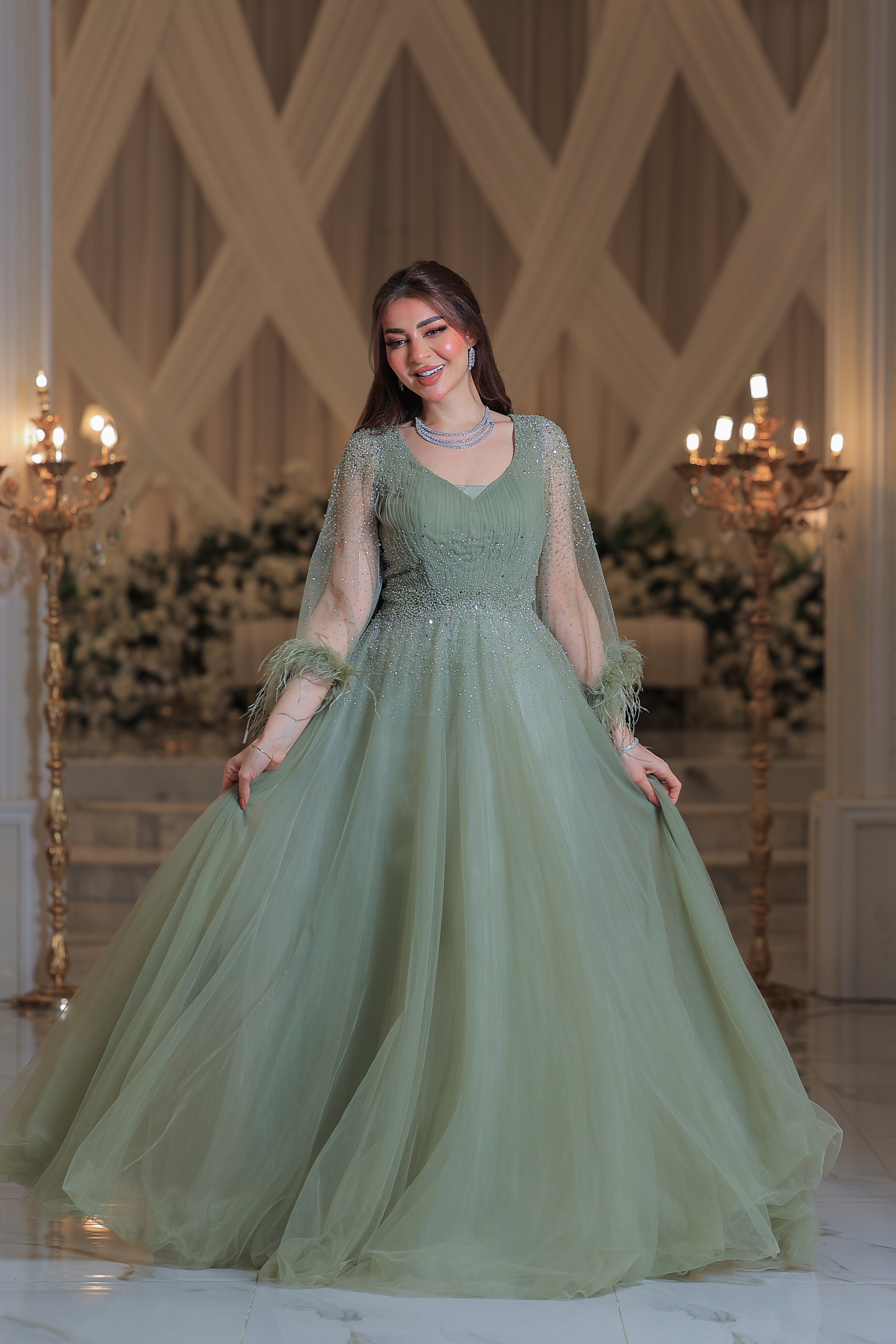  فستان سهره راقي 1801 