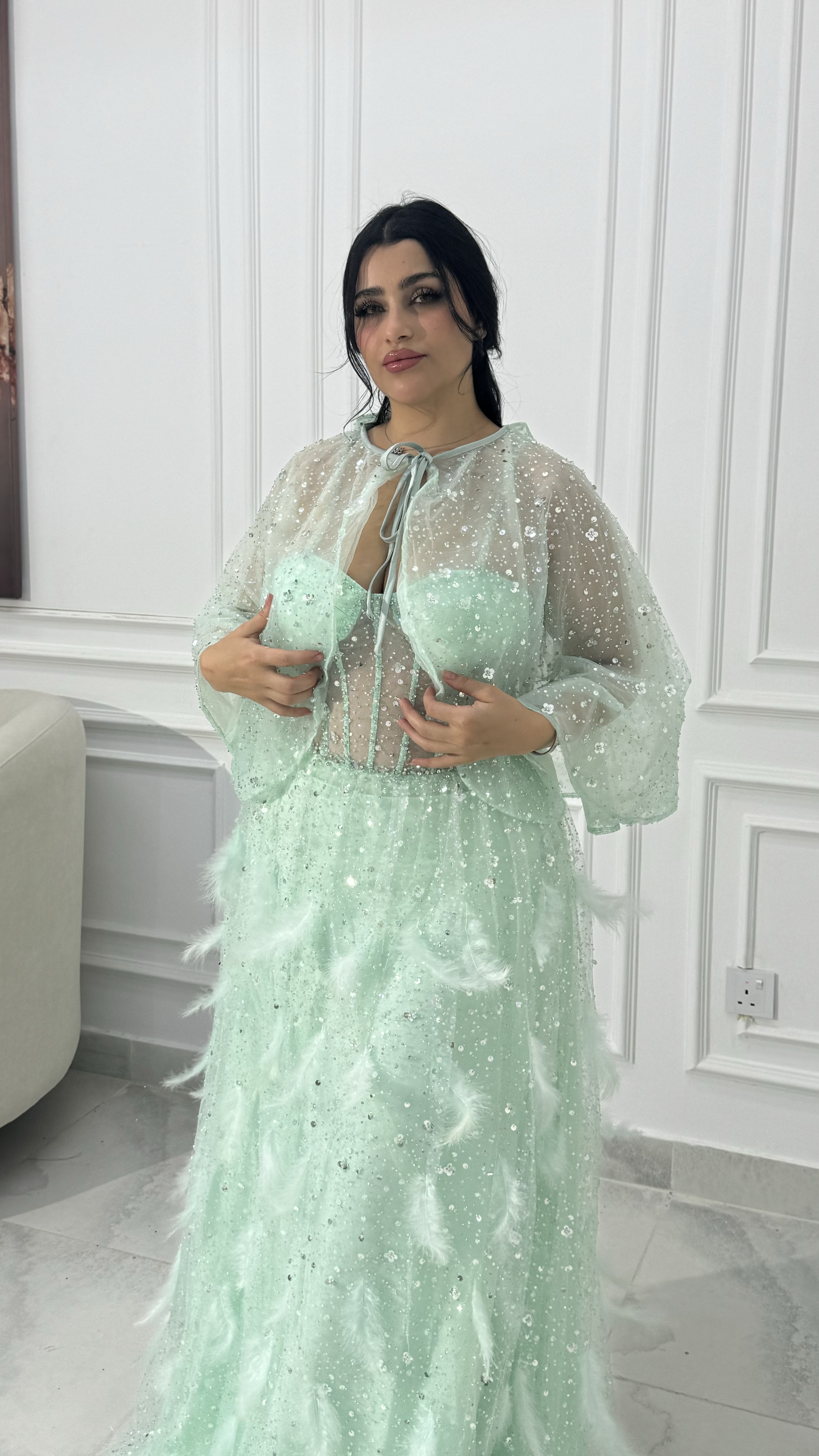  فستان سهره راقي 1714 