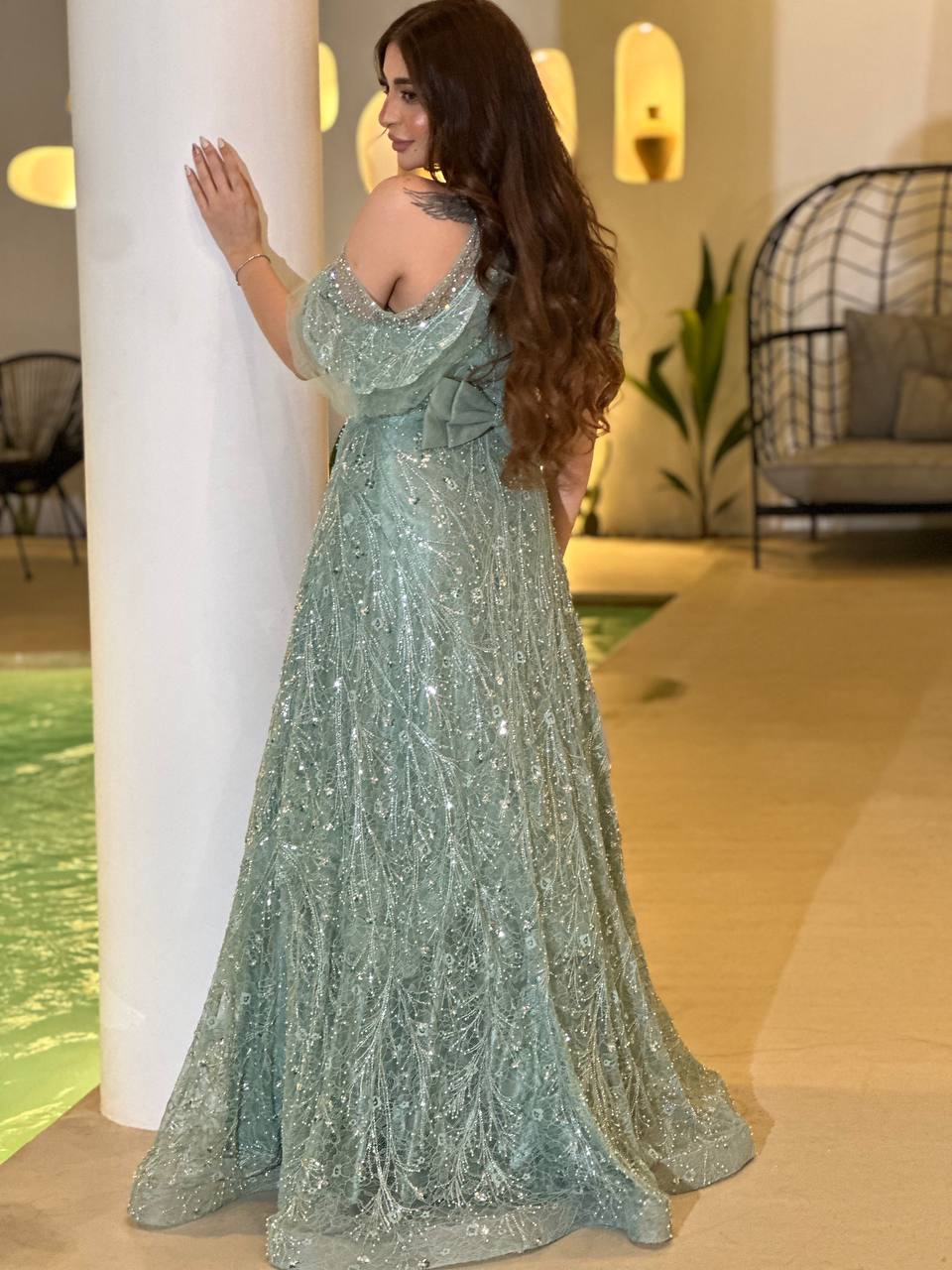  فستان سهرة 1674 