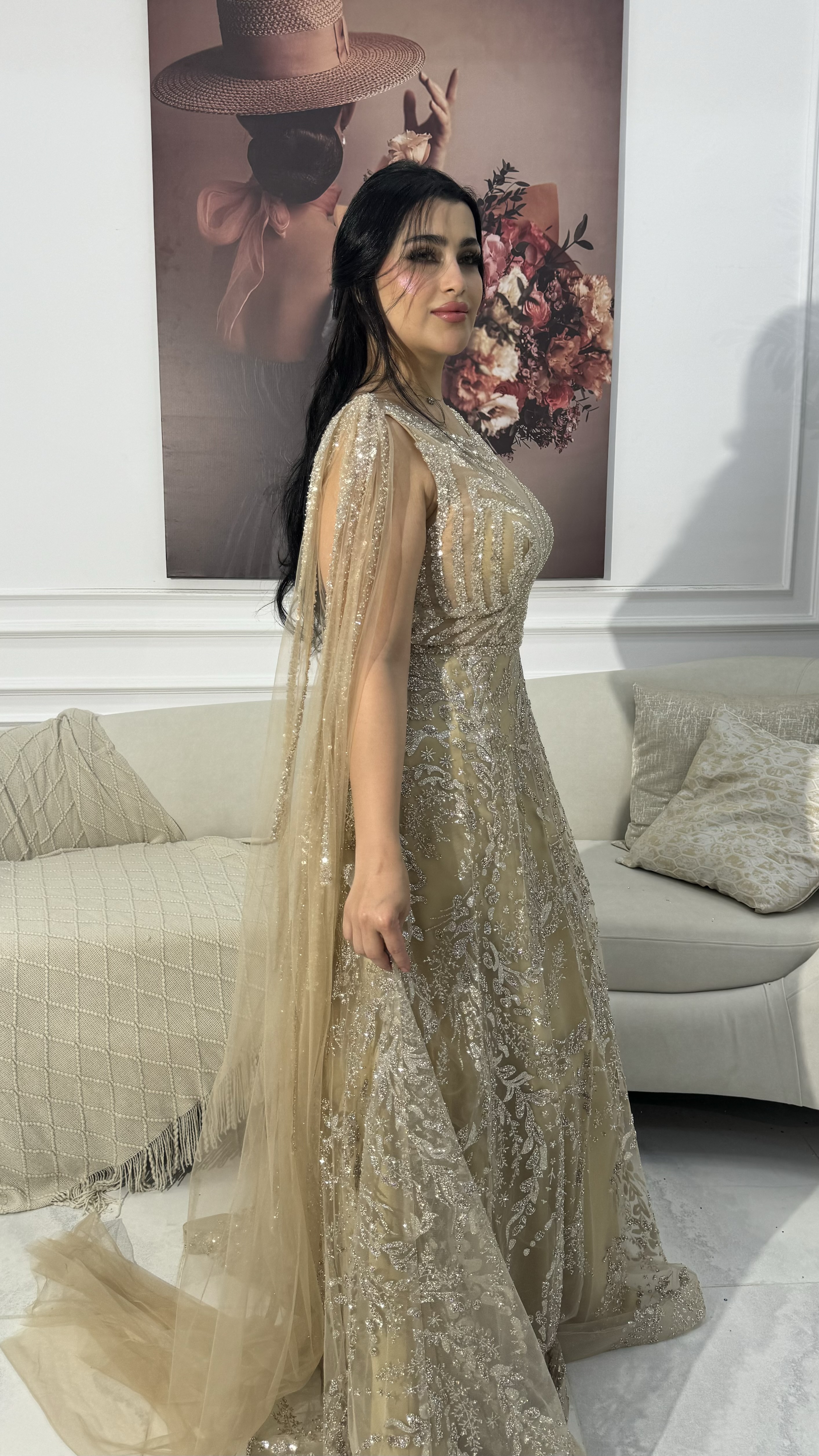  فستان سهره راقي ARG004 