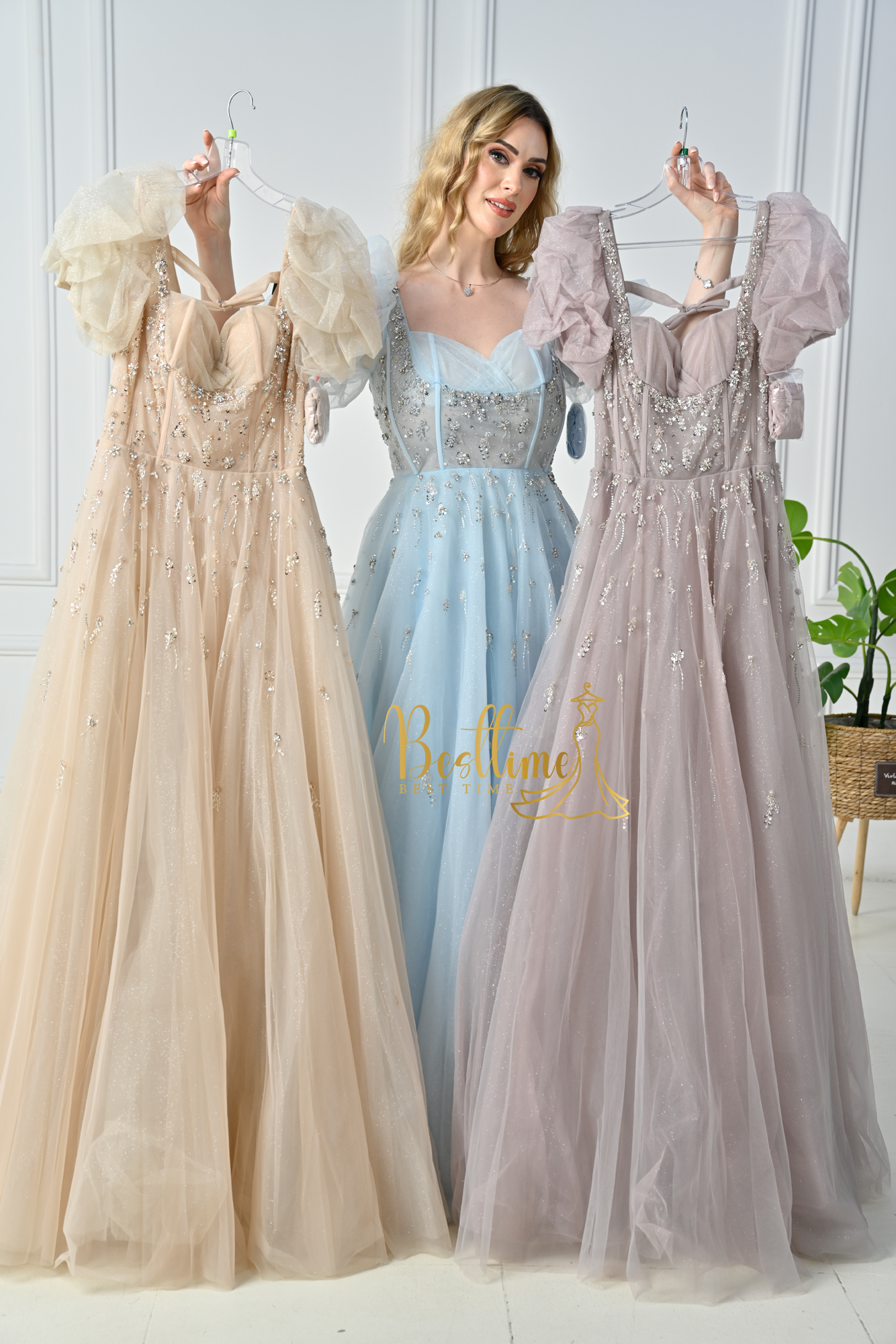  فستان سهره طويل رقم 1523 
