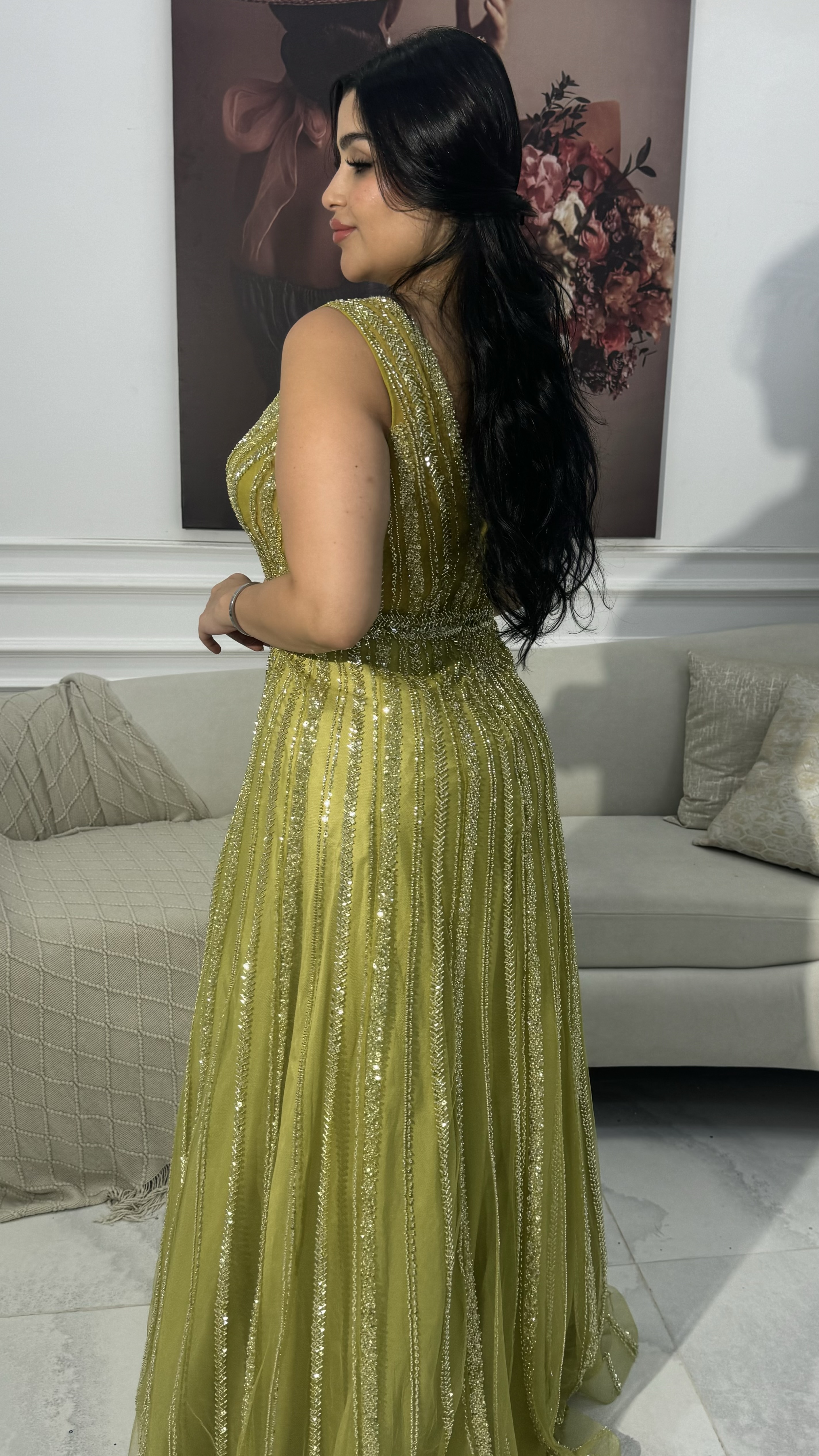  فستان سهره راقي ARG0037 