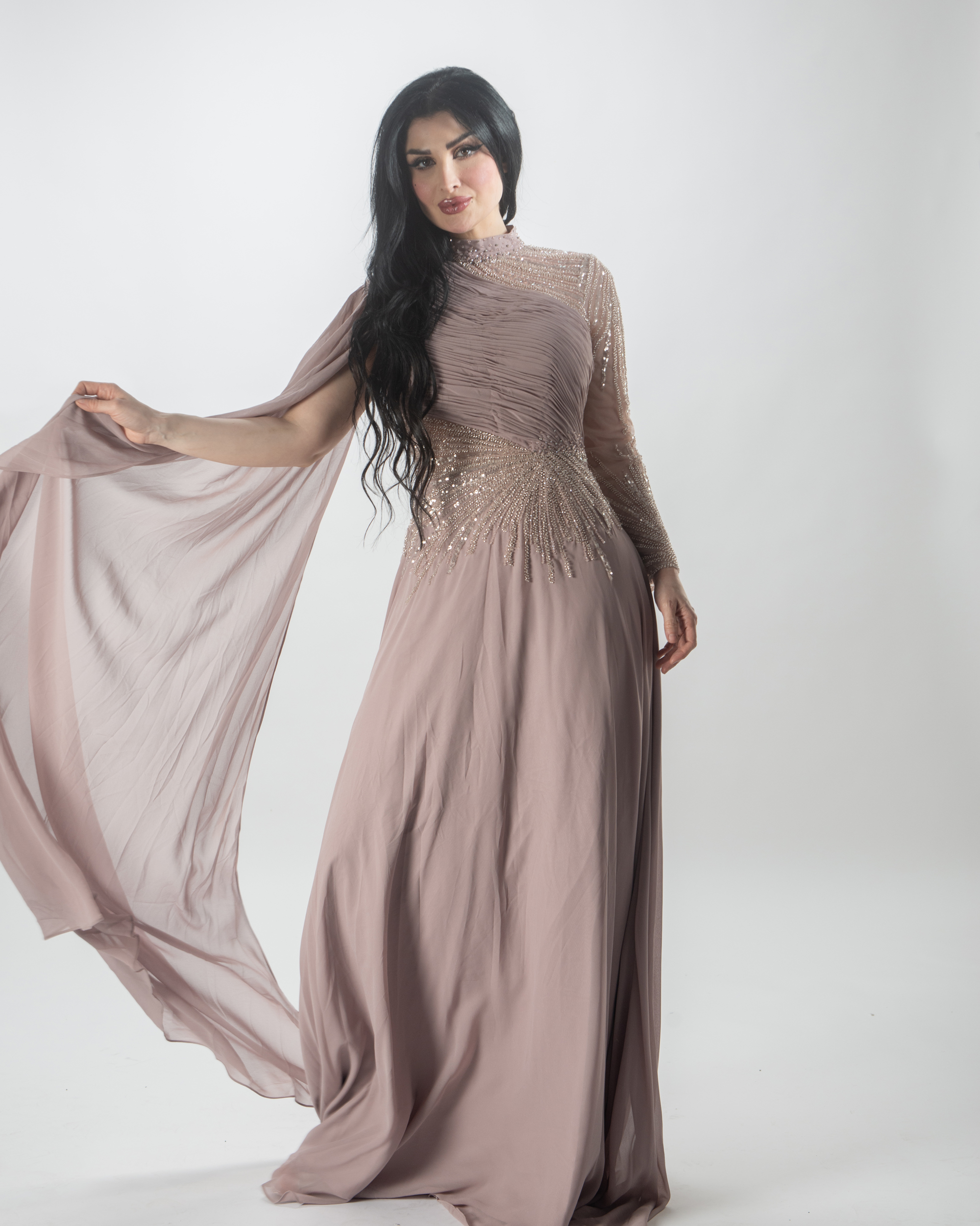  فستان سهره راقي ARG0014 