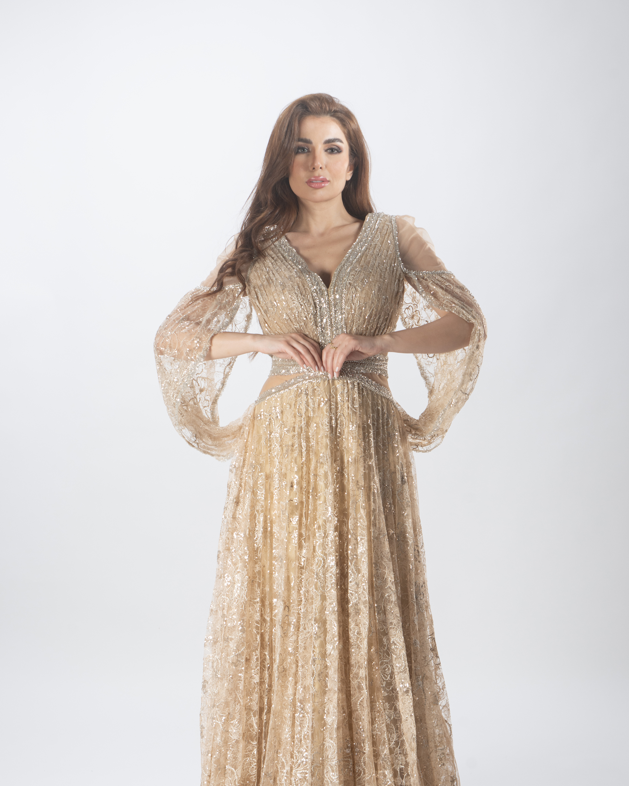  فستان سهره راقي ARG0036 