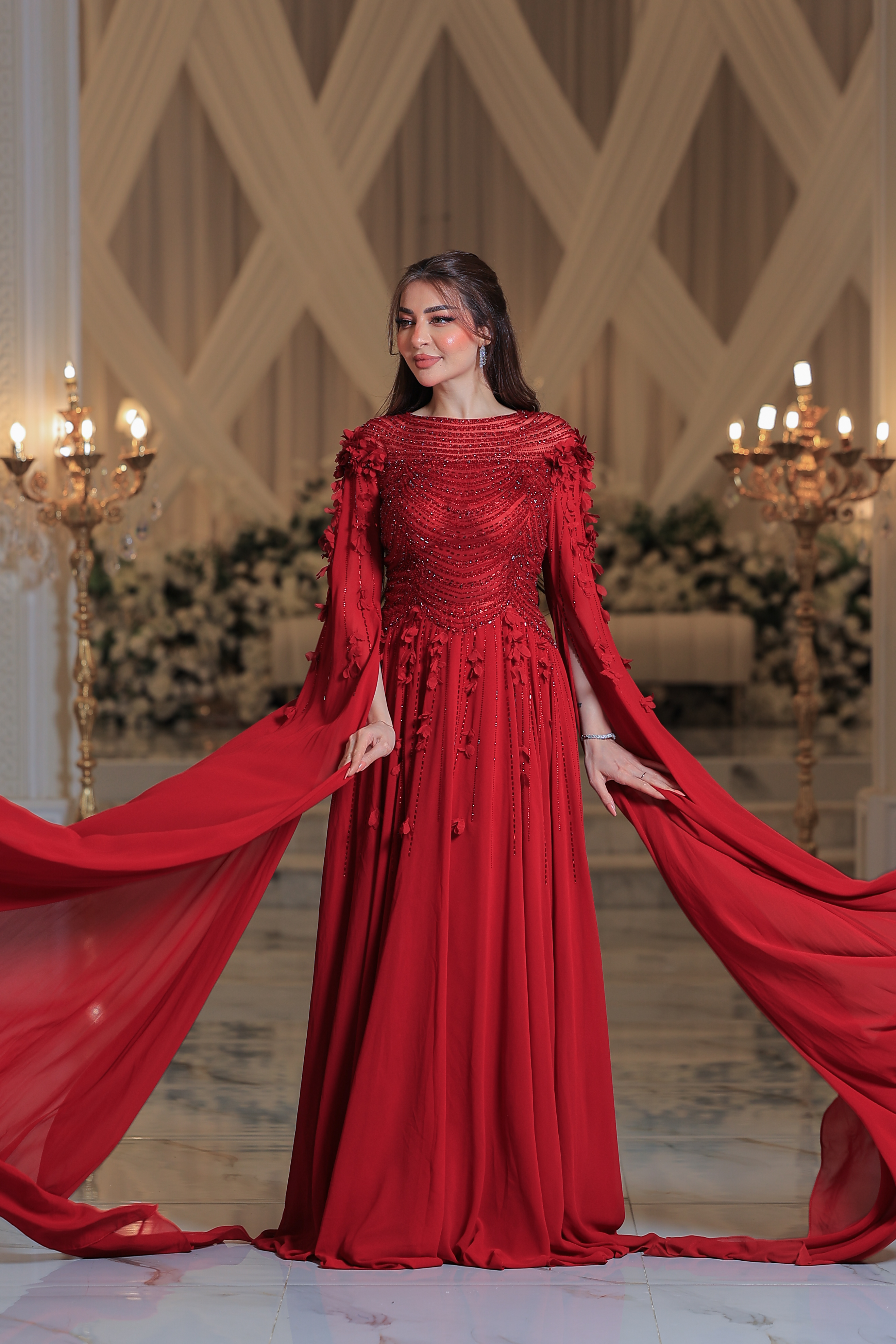  فستان سهره راقي 1811 