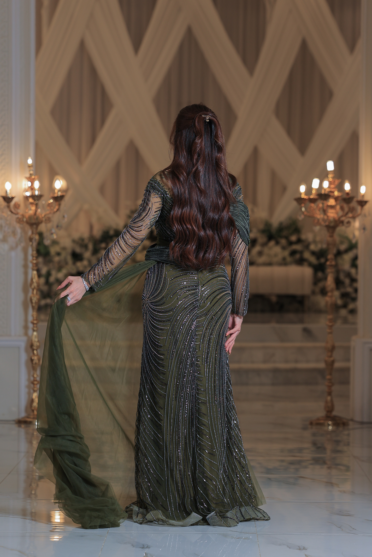  فستان سهره راقي 1633 