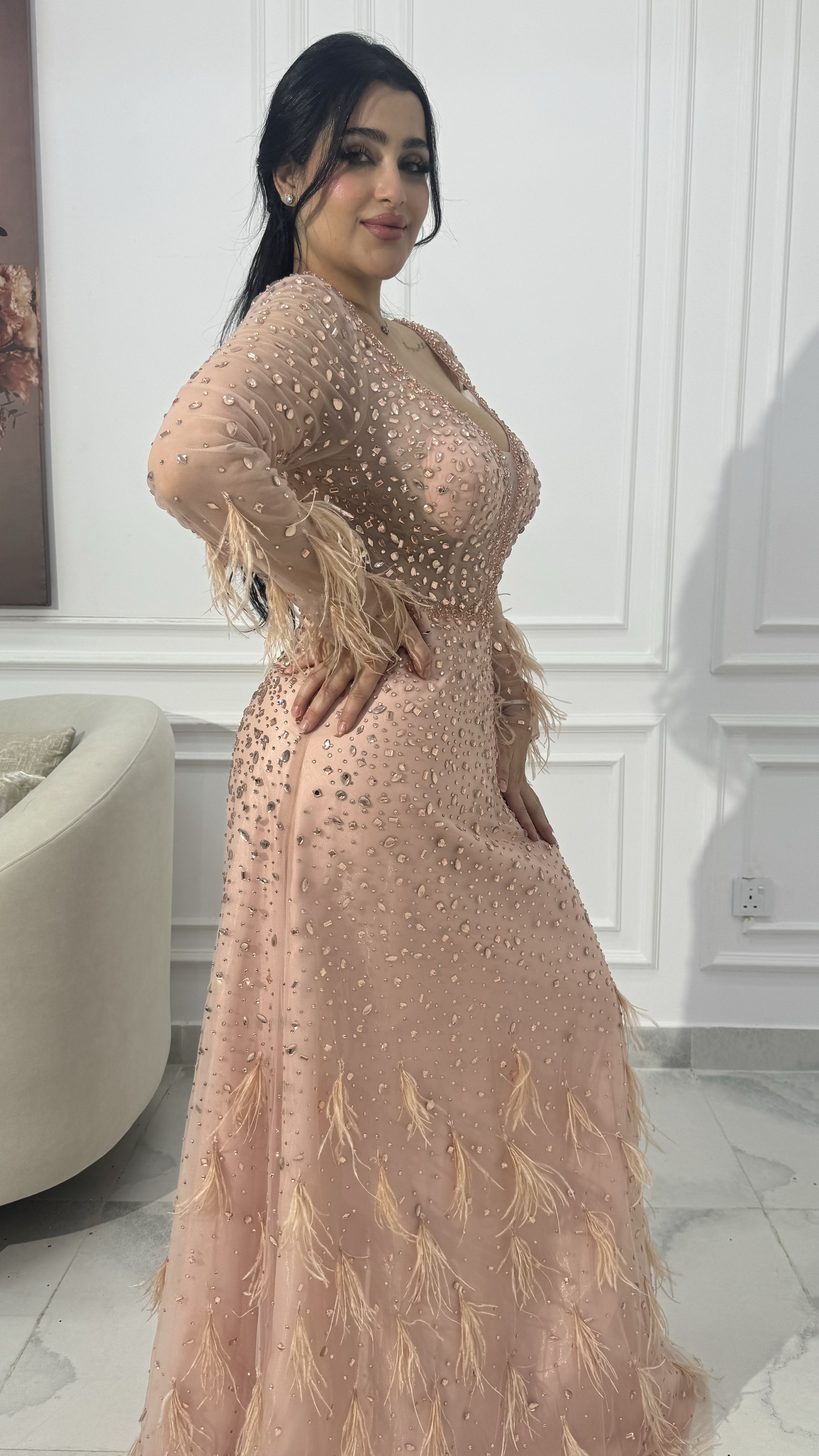  فستان سهره راقي 1711 